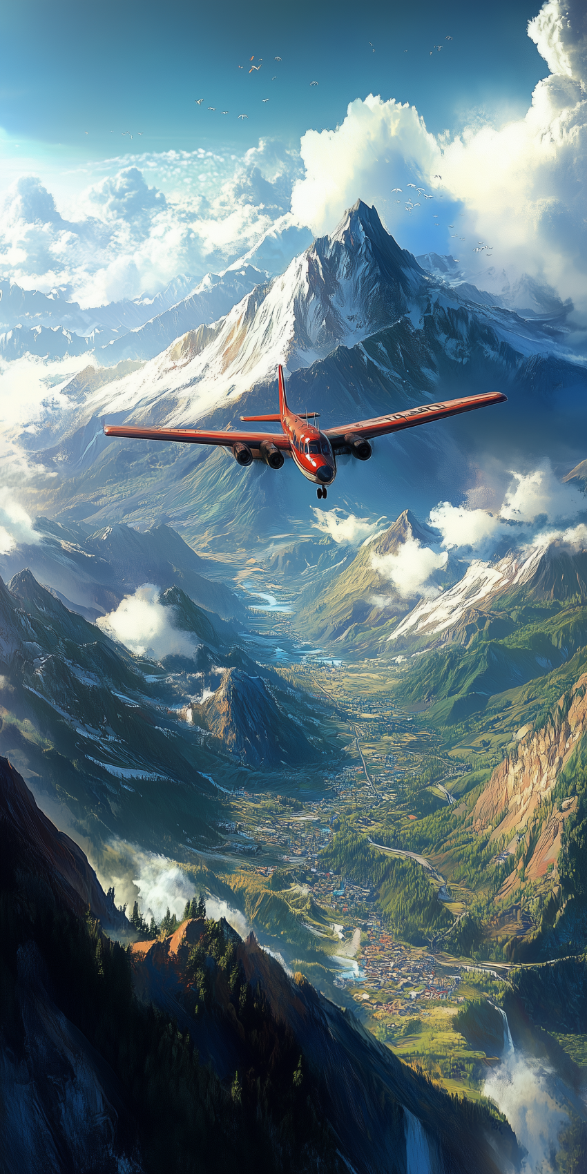 fond d ecran mobile montagne 17