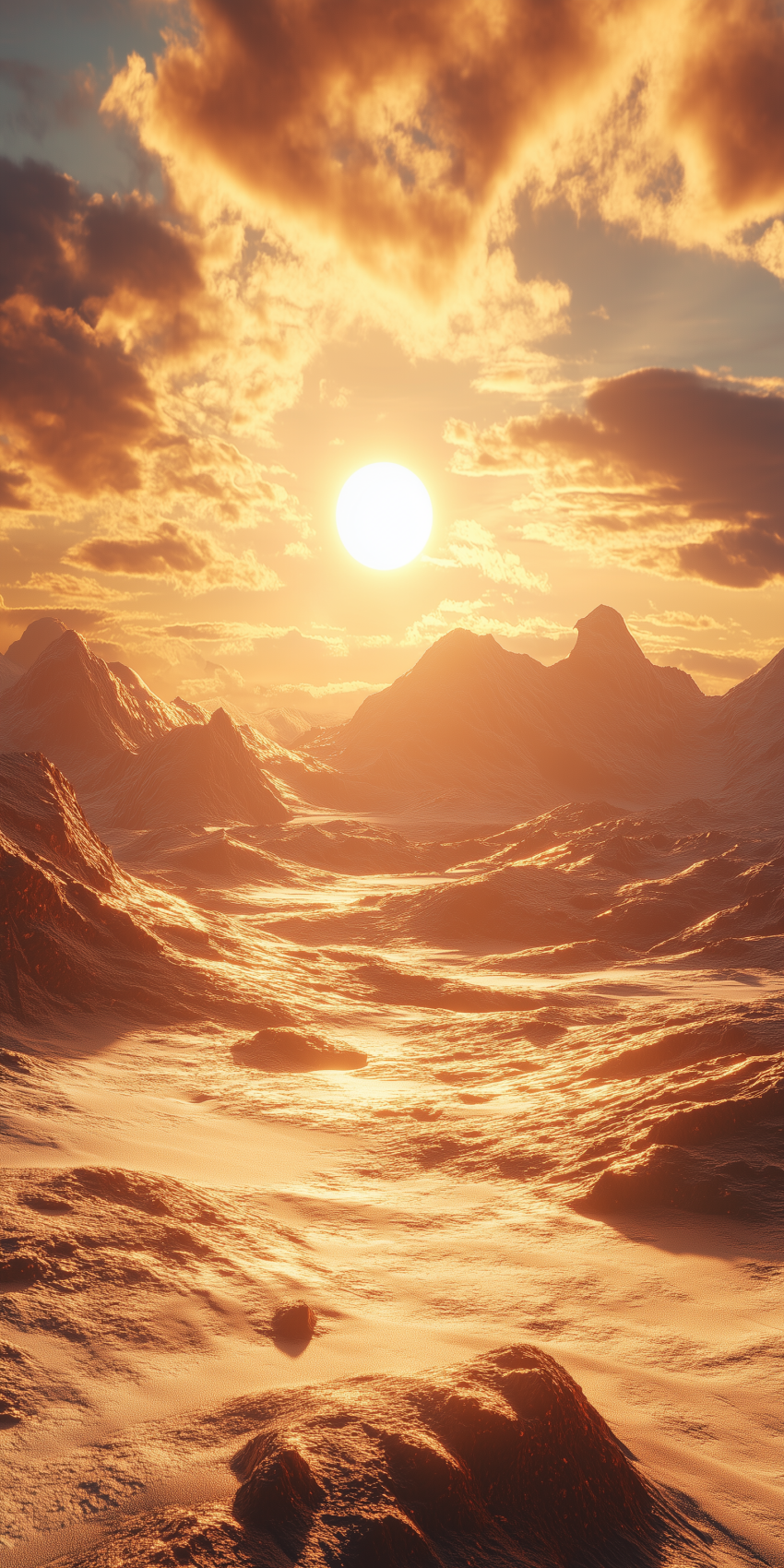 Fond d'écran mobile montagne 2