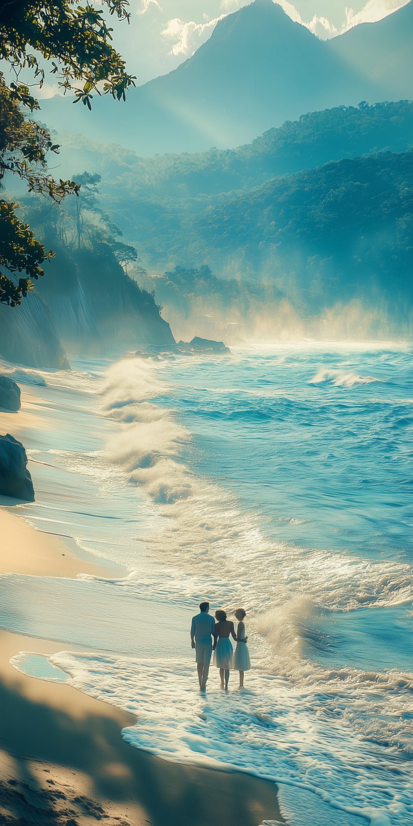 fond d ecran mobile plage 2