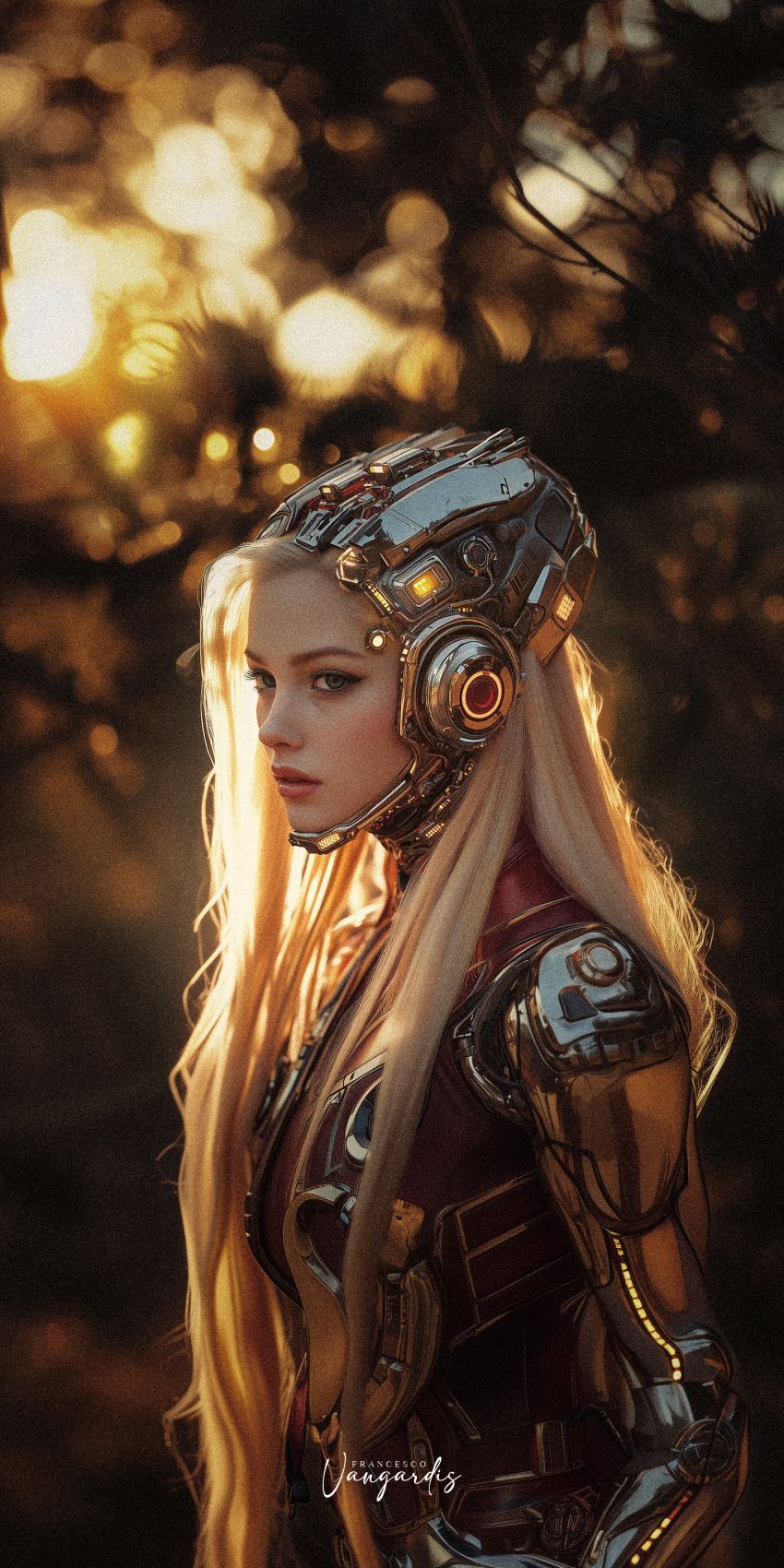 Alien femme fond d'écran mobile futuriste wallpaper smartphone 15