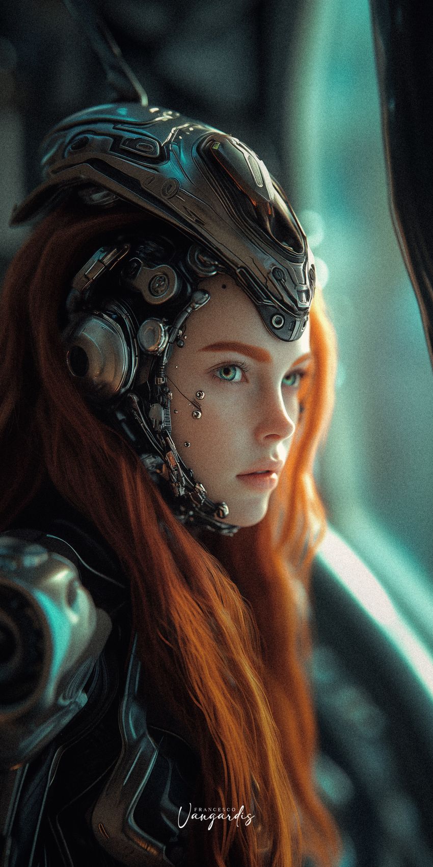 alien femme fond d ecran mobile futuriste wallpaper smartphone 17