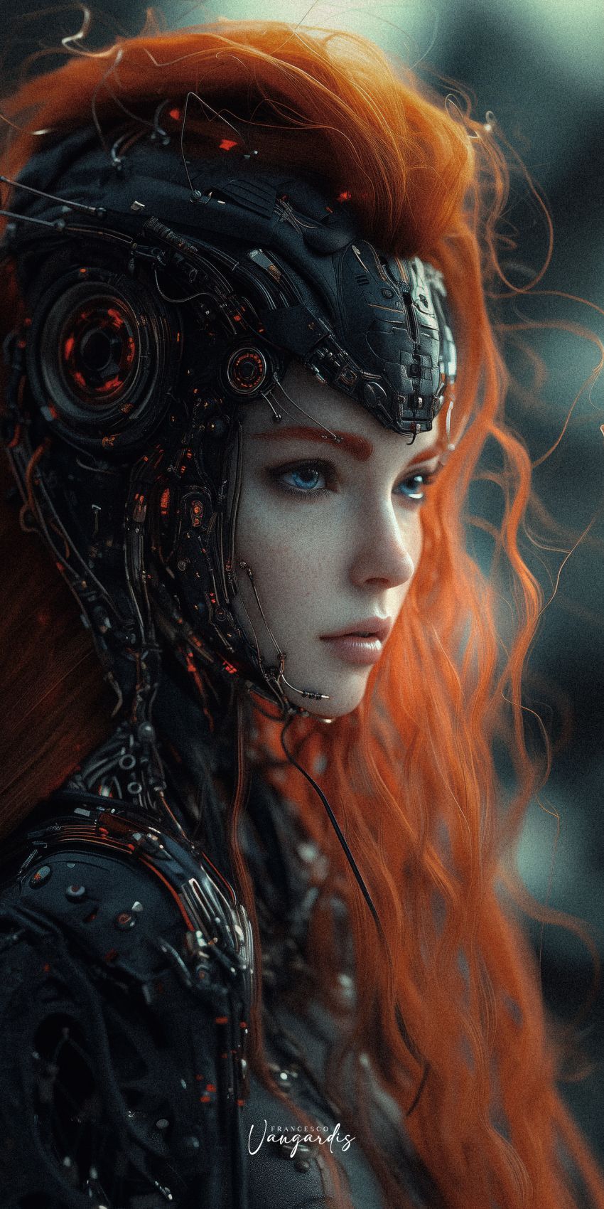 alien femme fond d ecran mobile futuriste wallpaper smartphone 18