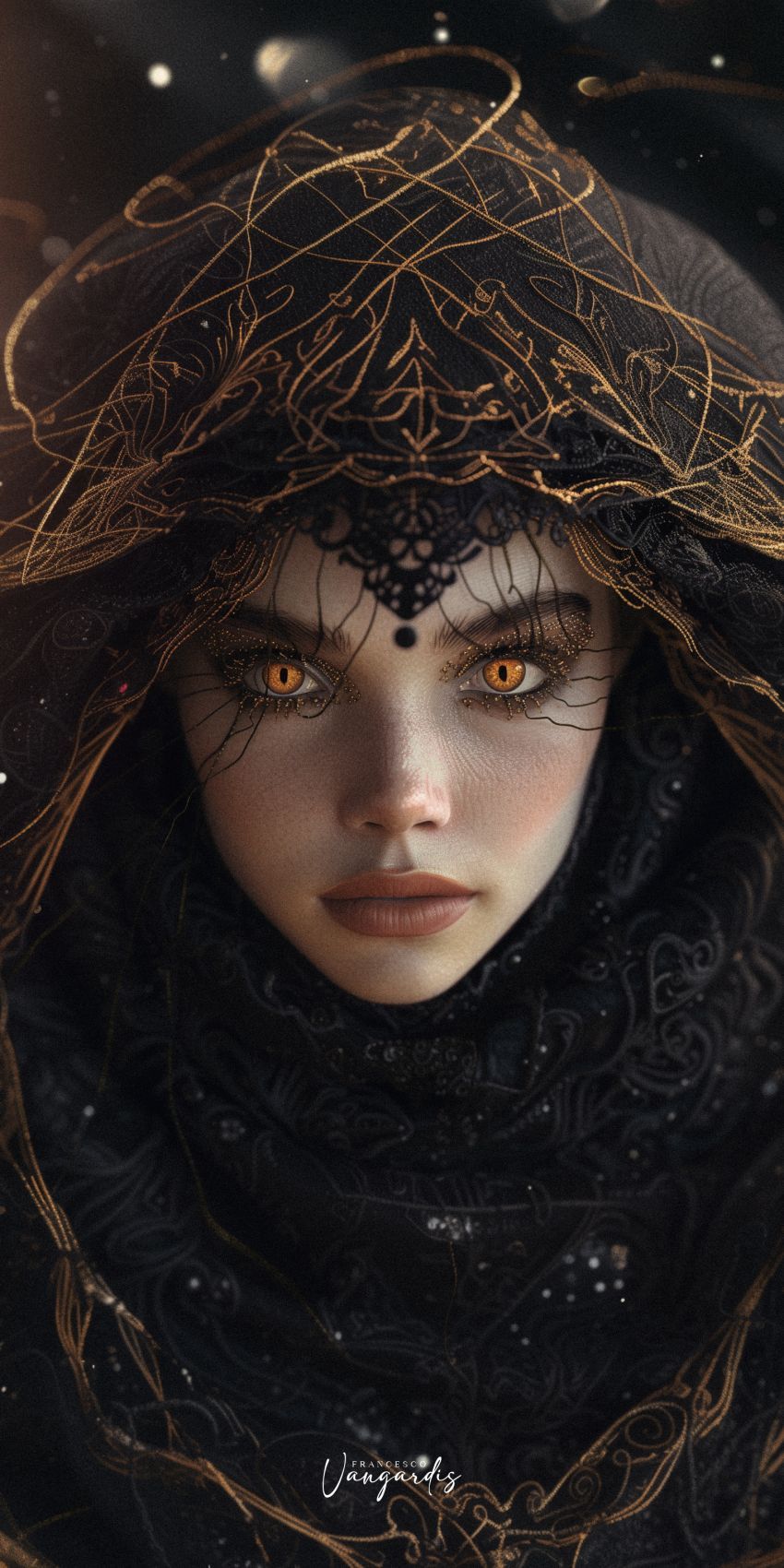 Alien femme fond d'écran mobile futuriste wallpaper smartphone 5