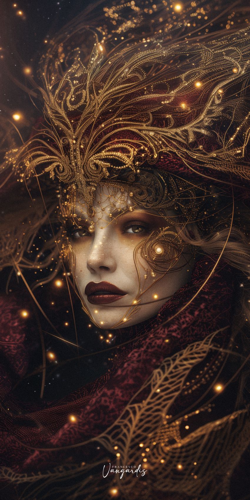 Alien femme fond d'écran mobile futuriste wallpaper smartphone 6