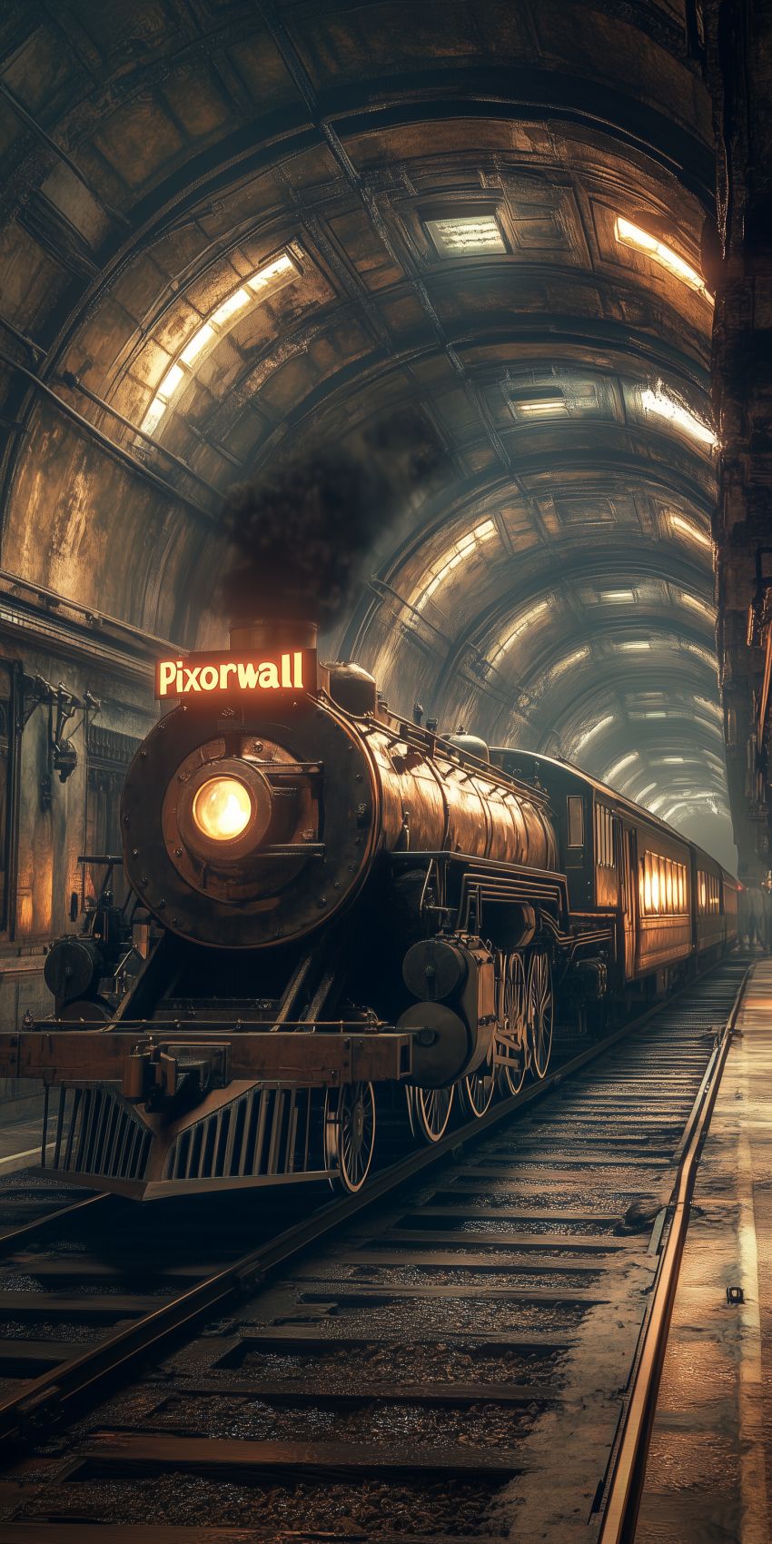 Fond d'écran mobile train wallpaper smartphone 05