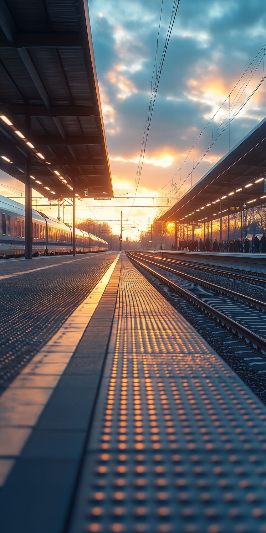 Fond d'écran mobile train wallpaper smartphone 09