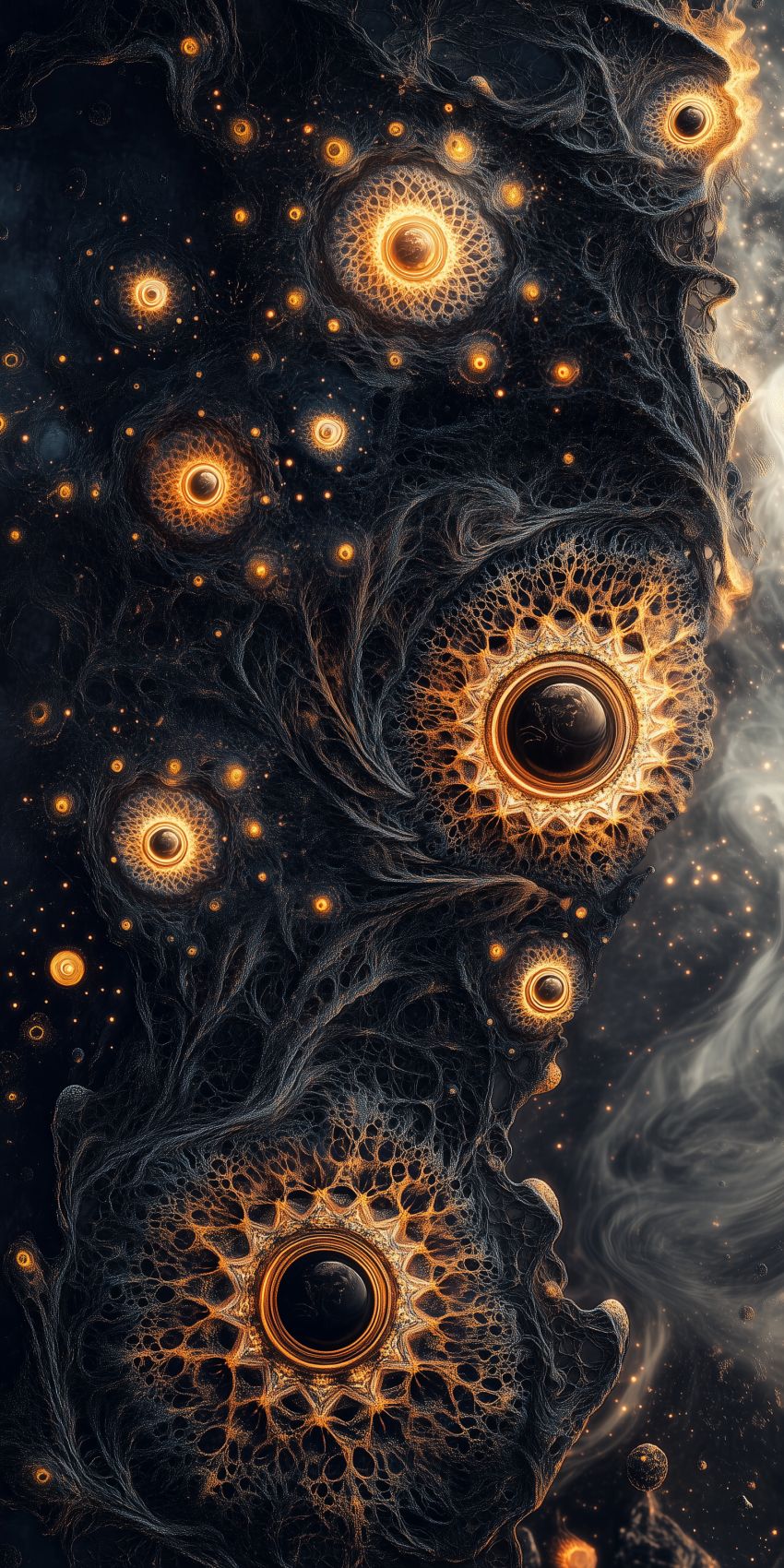 Fond d'écran fractales visions mystiques pour mobile 008
