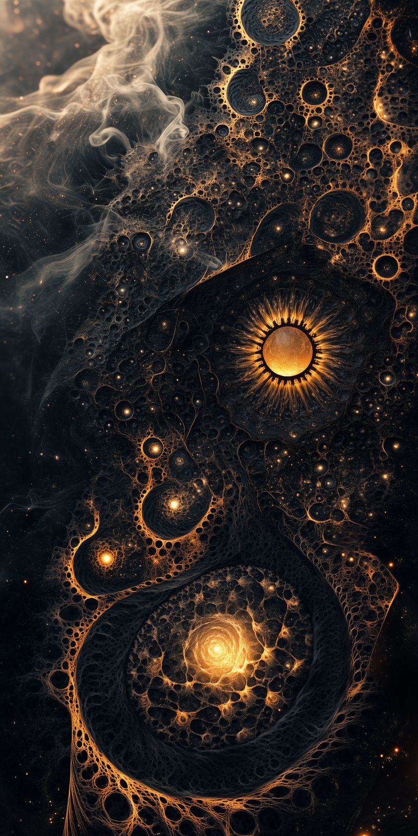 Fond d'écran fractales visions mystiques pour mobile 009