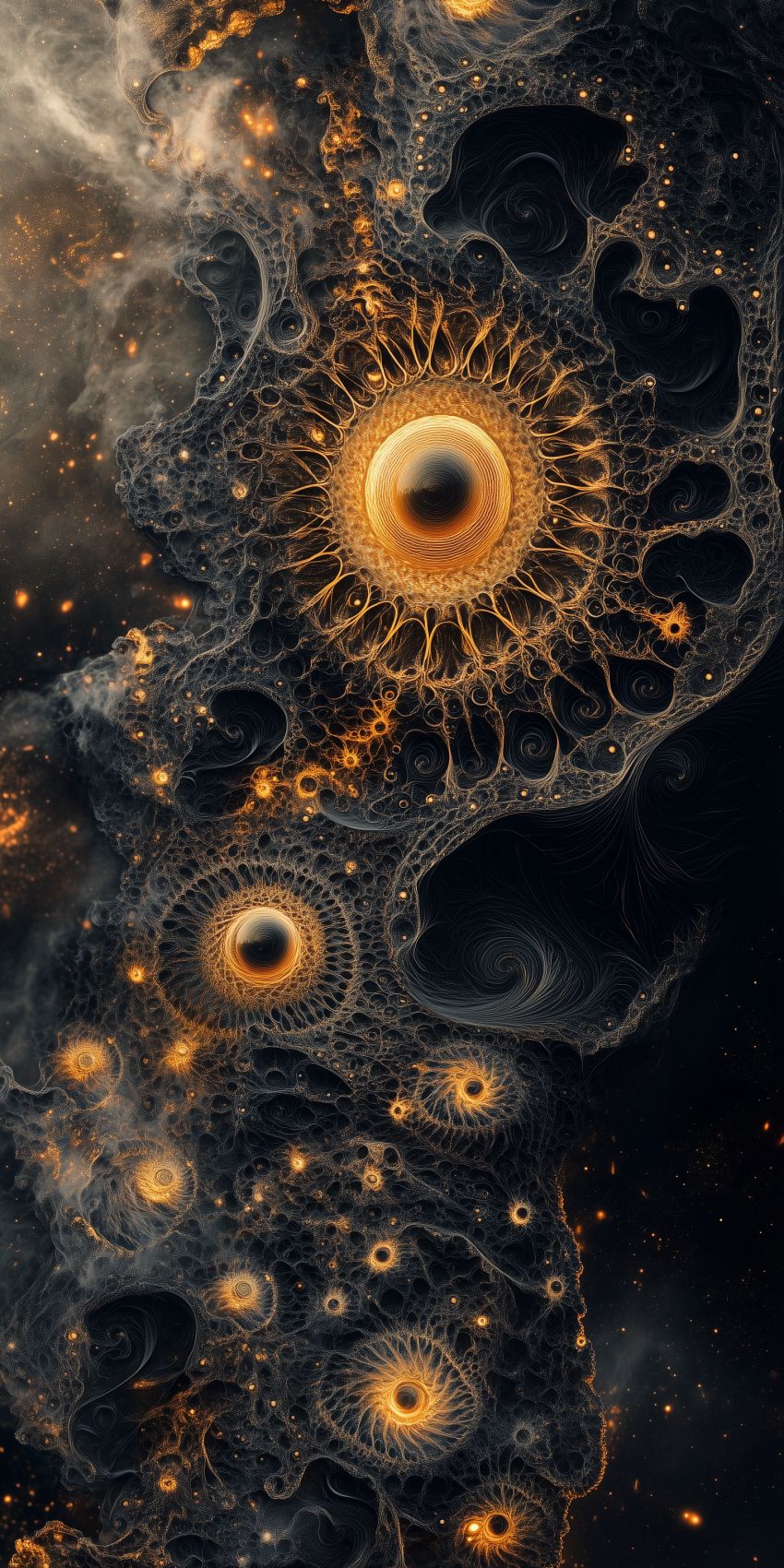Fond d'écran fractales visions mystiques pour mobile 010