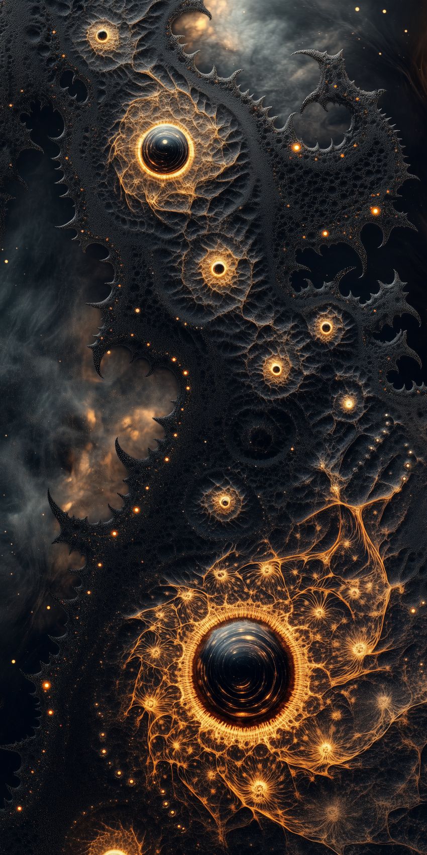 Fond d'écran fractales visions mystiques pour mobile 015