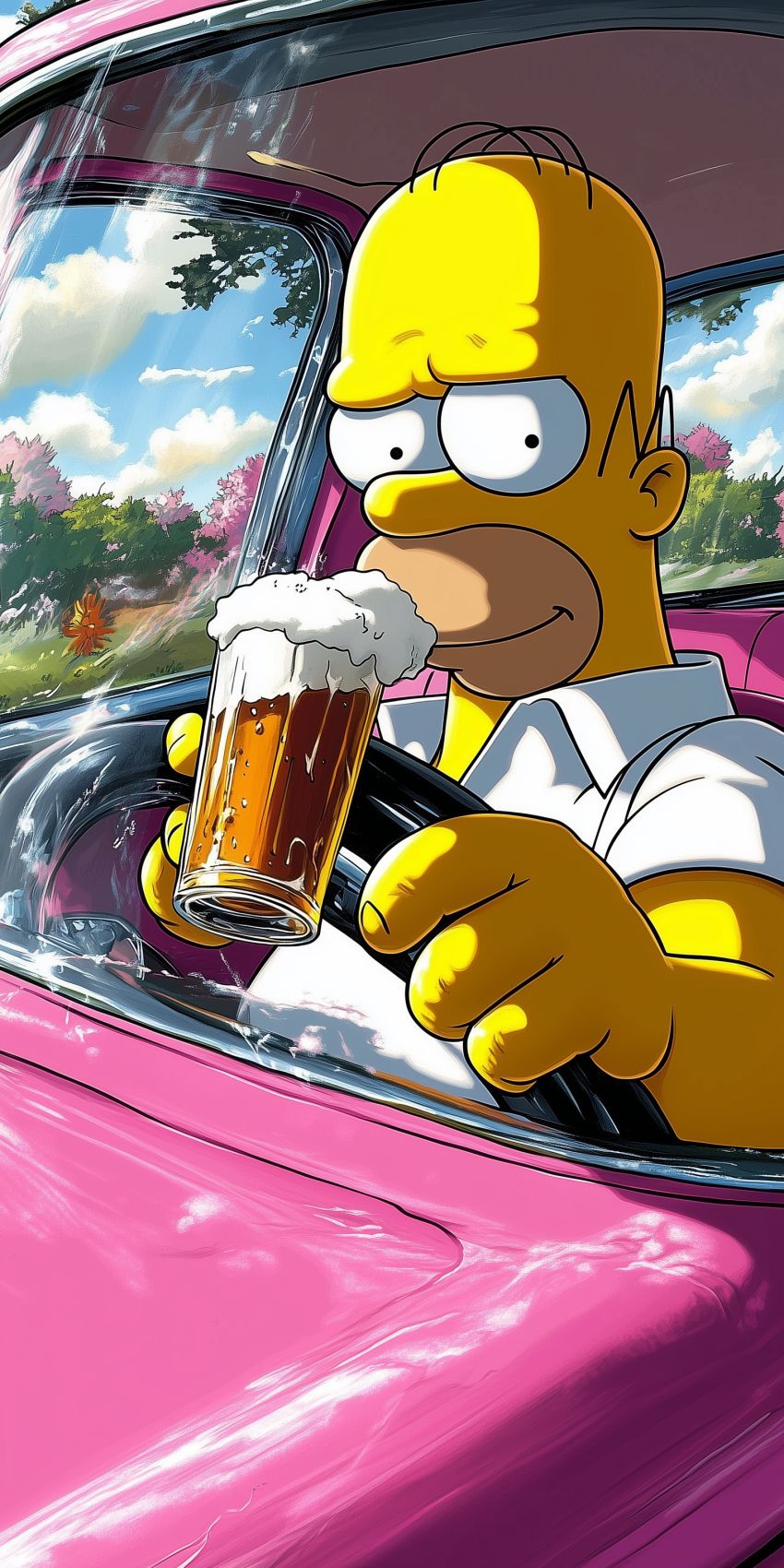 Dessin anime fond d'écran mobile simpson wallpaper smartphone 3