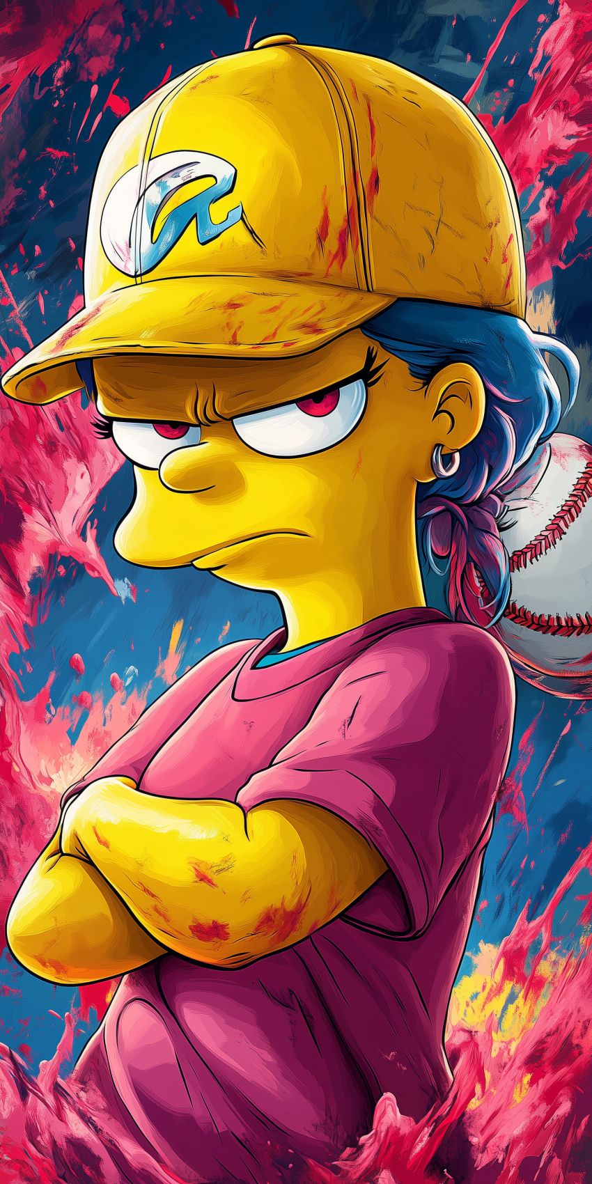 Dessin anime fond d'écran mobile simpson wallpaper smartphone 6