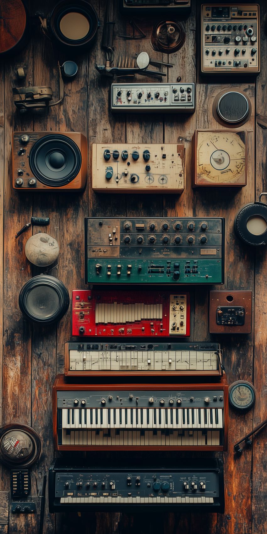 Fond d'écran smartphone instruments de musique wallpaper mobile 1