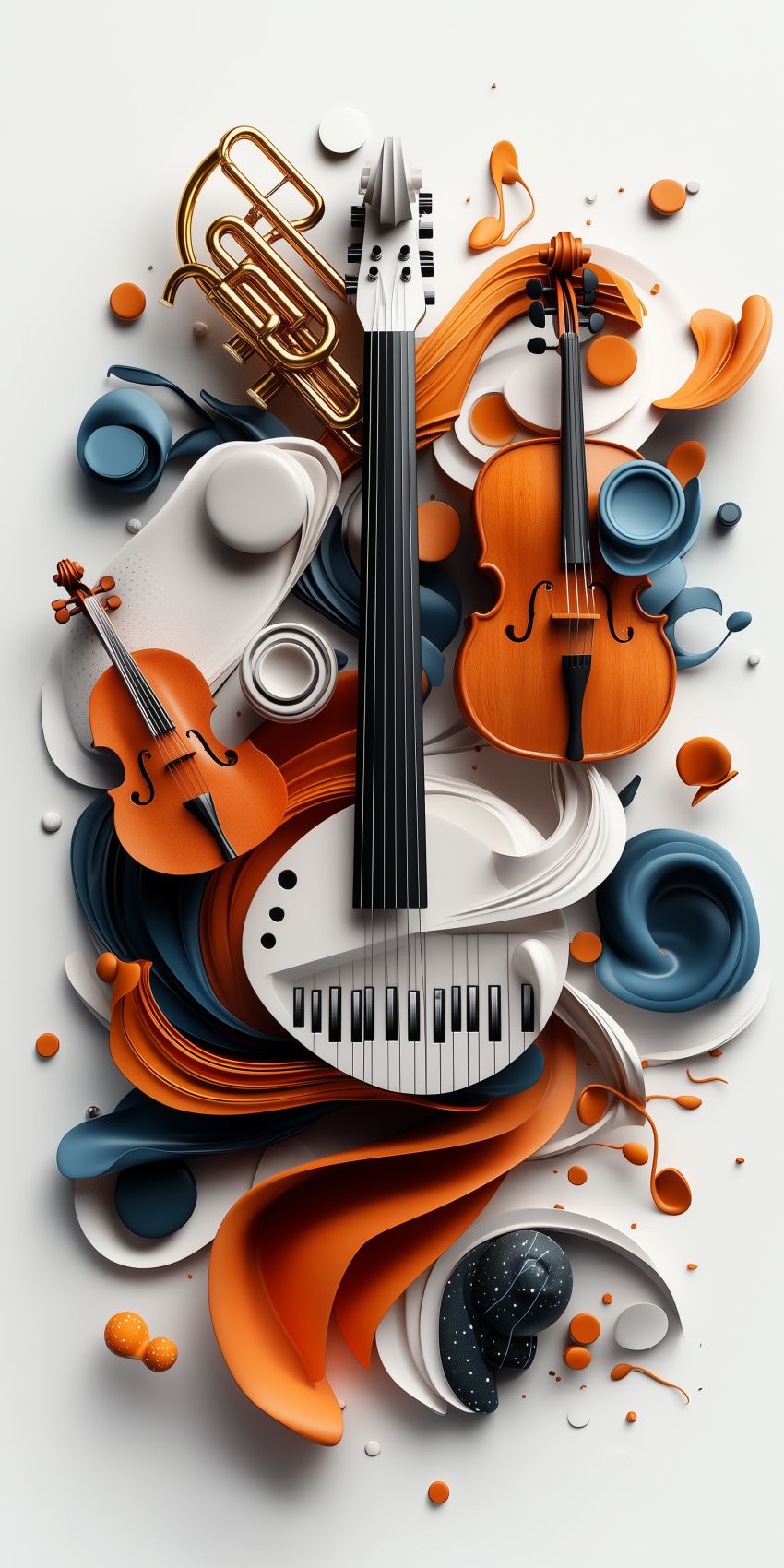 Fond d'écran smartphone instruments de musique wallpaper mobile 11