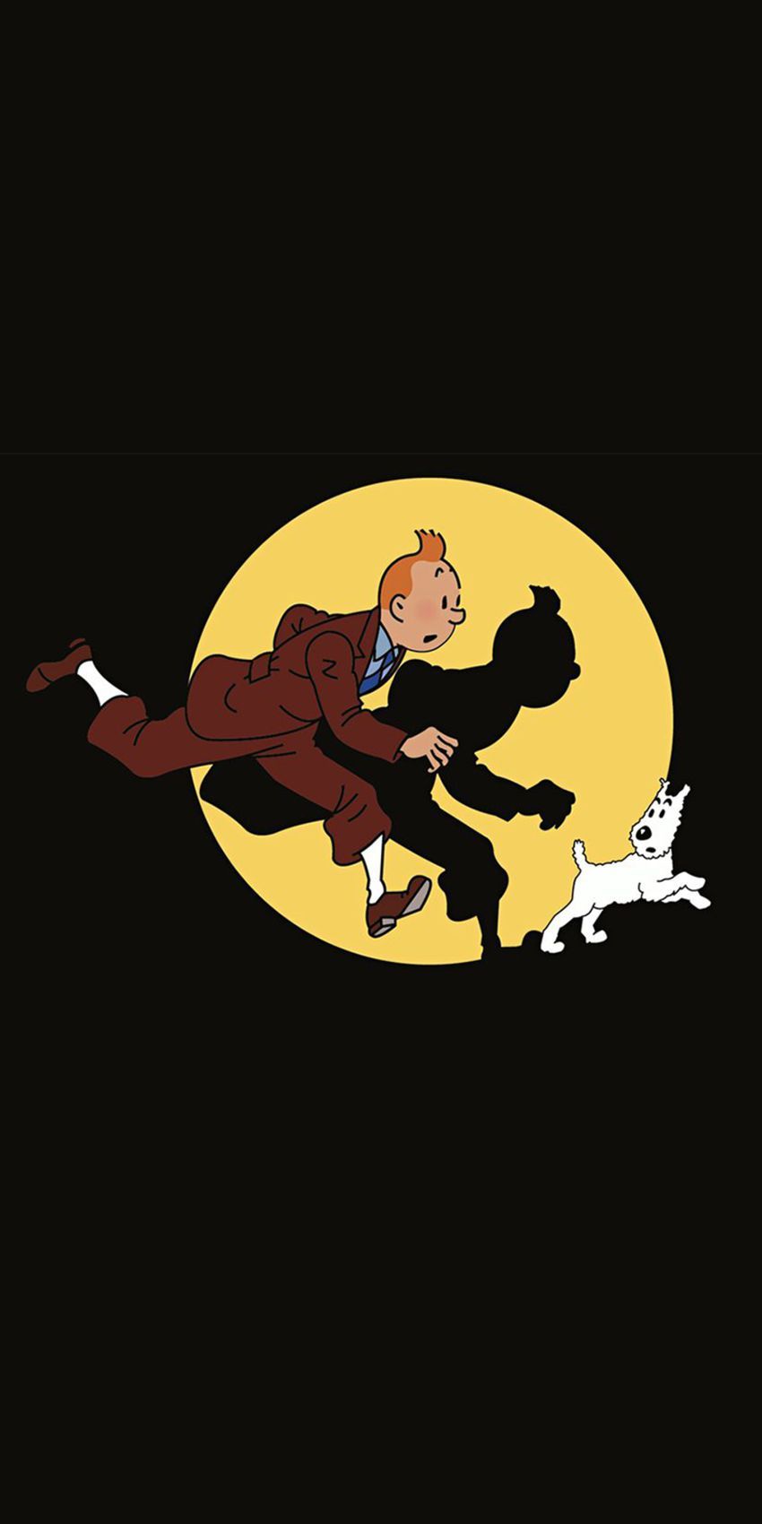 fond d ecran mobile tintin personnages de bd wallpaper smartphone 1