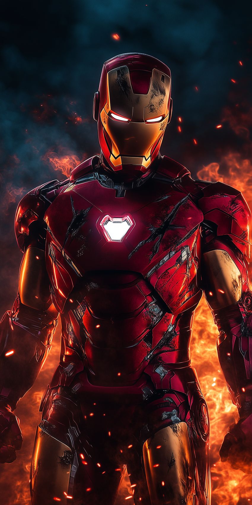 Fond d'écran mobile smartphone iron-man 06