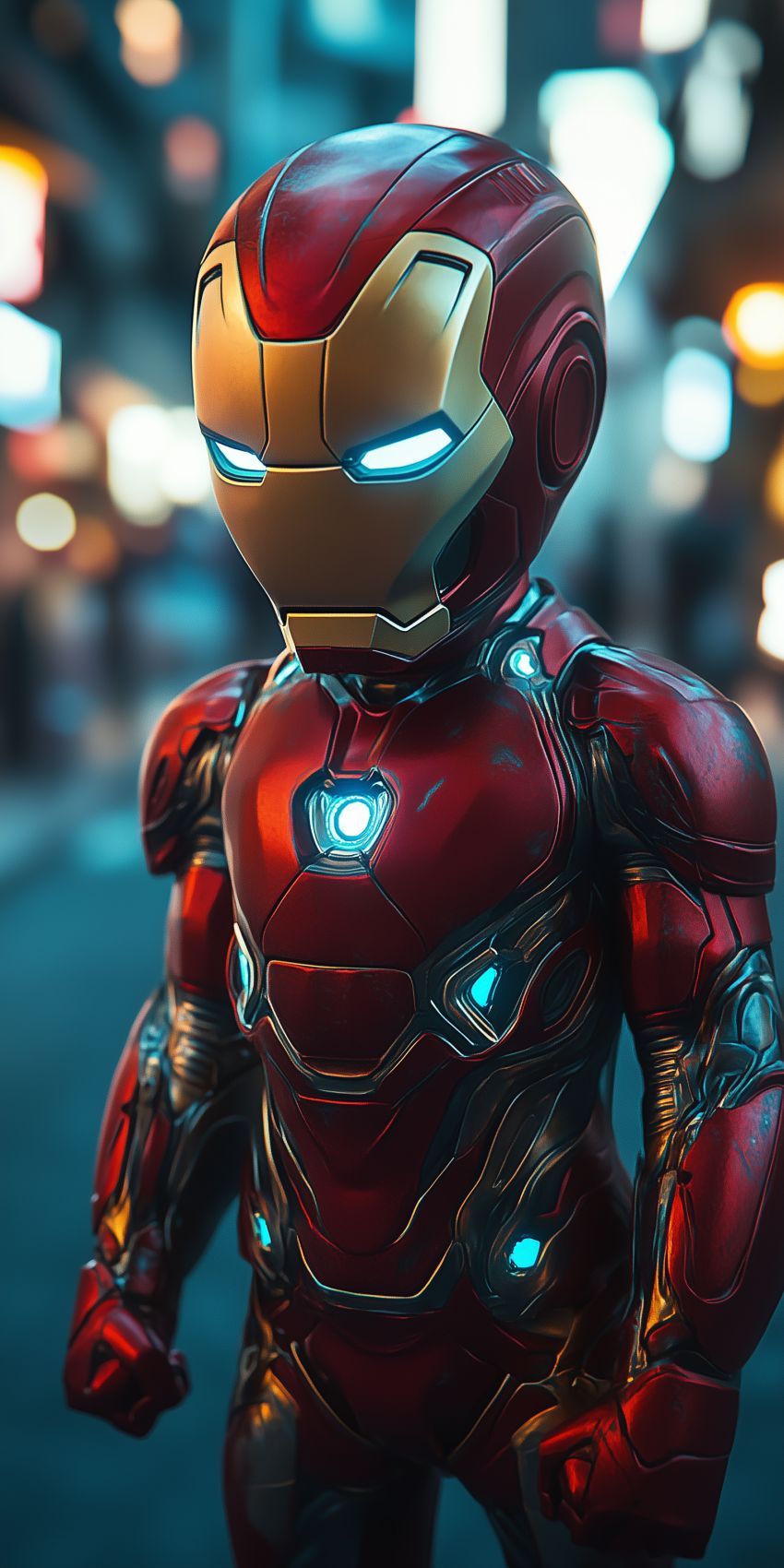 Fond d'écran mobile smartphone iron-man 09