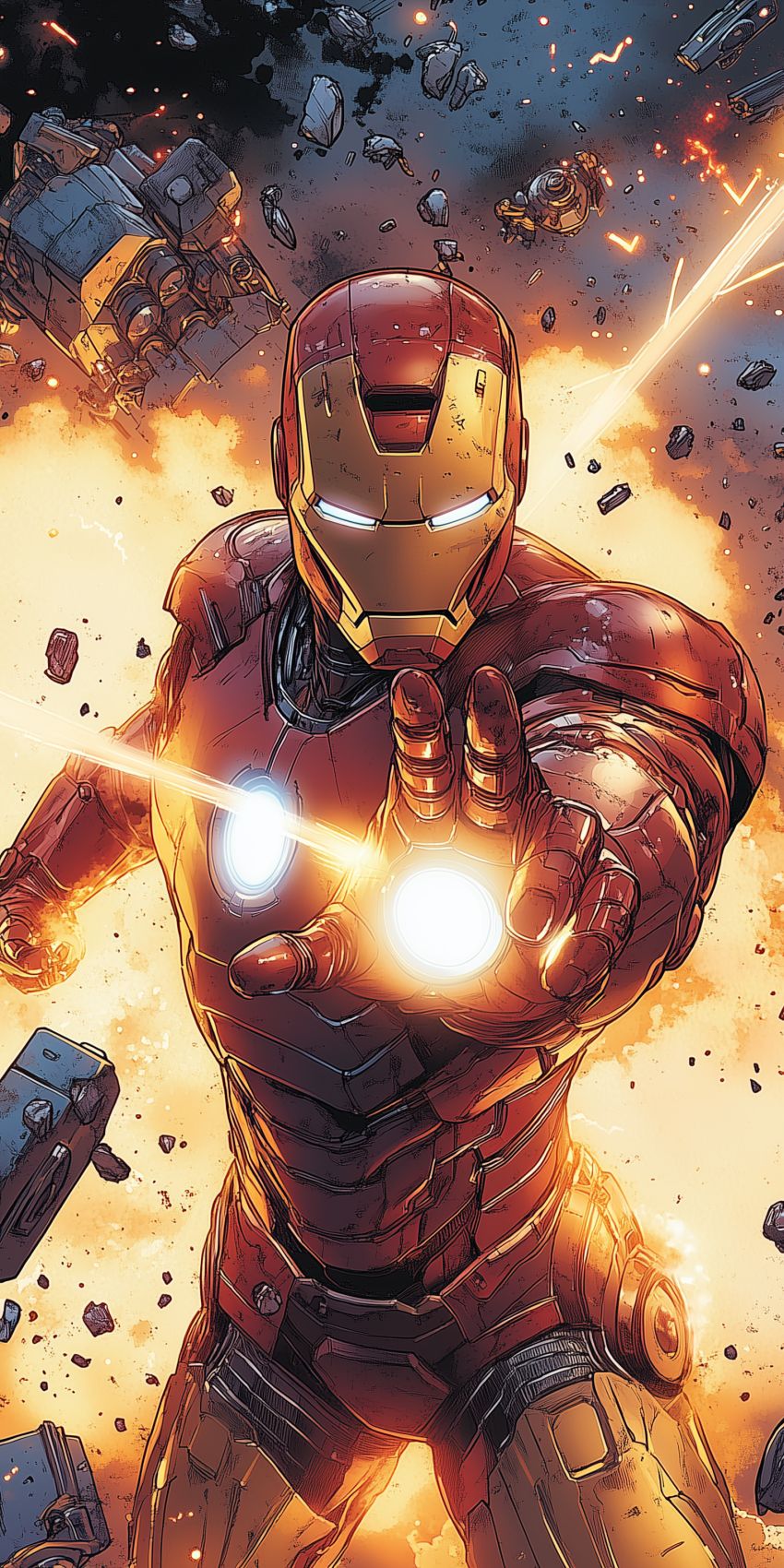 Fond d'écran mobile smartphone iron-man 16