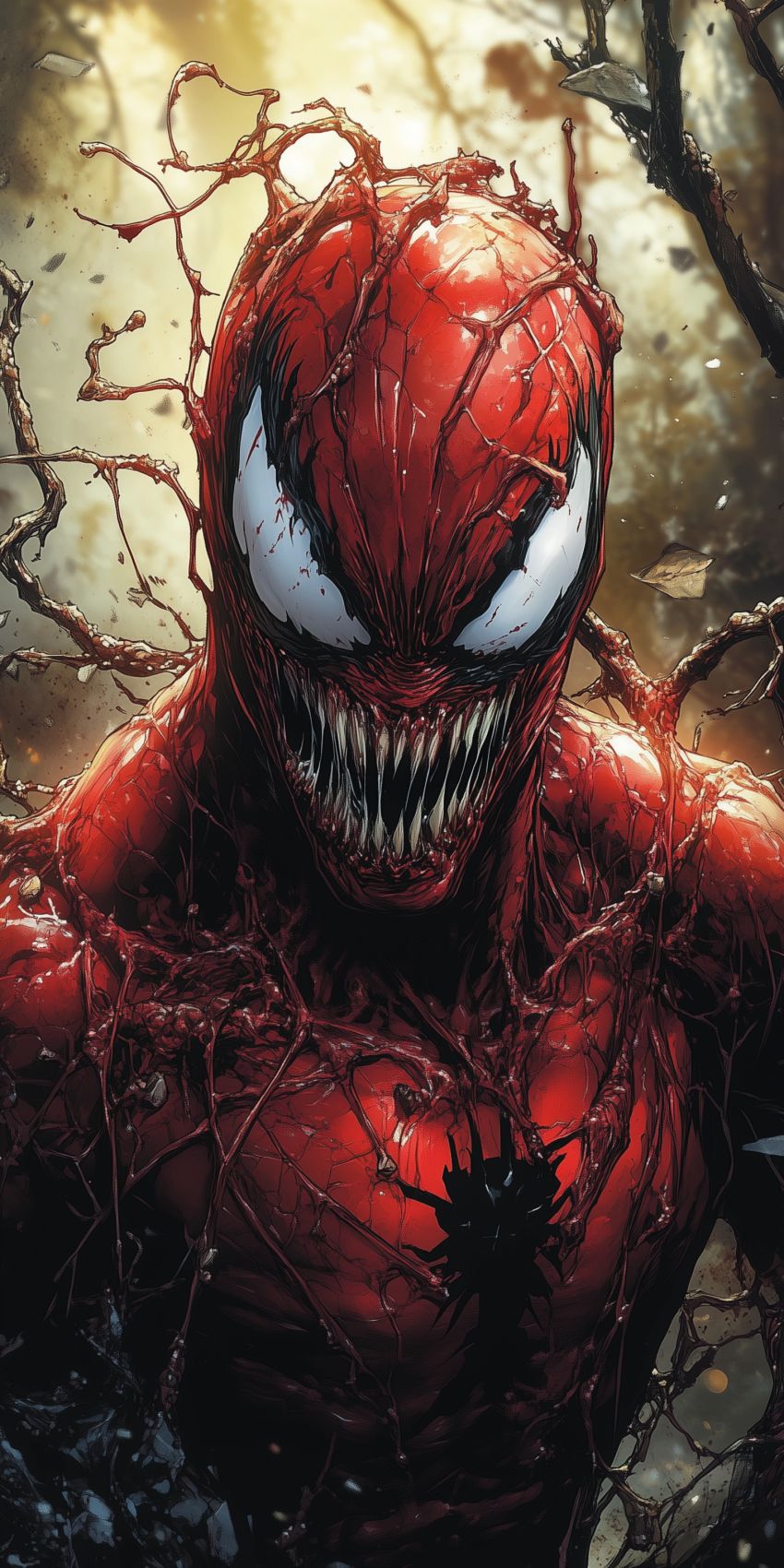 Fond d'écran mobile smartphone venom 02