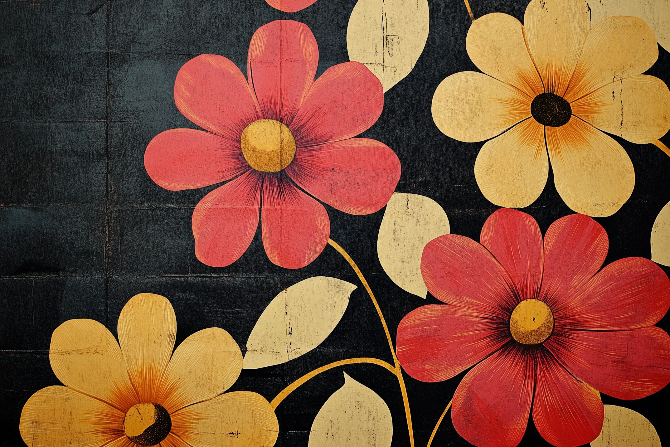 Fond d'écran retro wallpaper 002