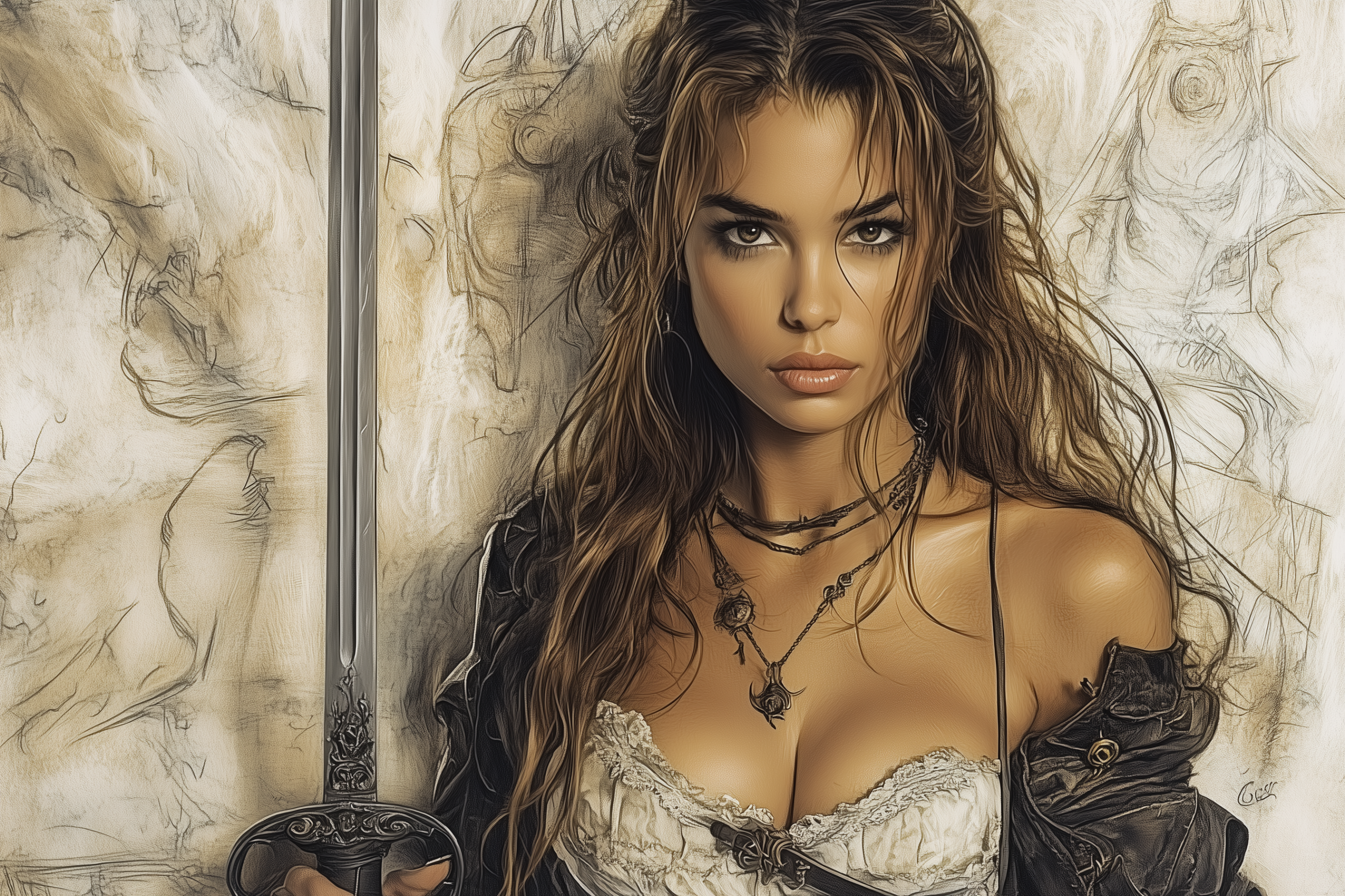 Fond d'écran inspiration luis royo 11