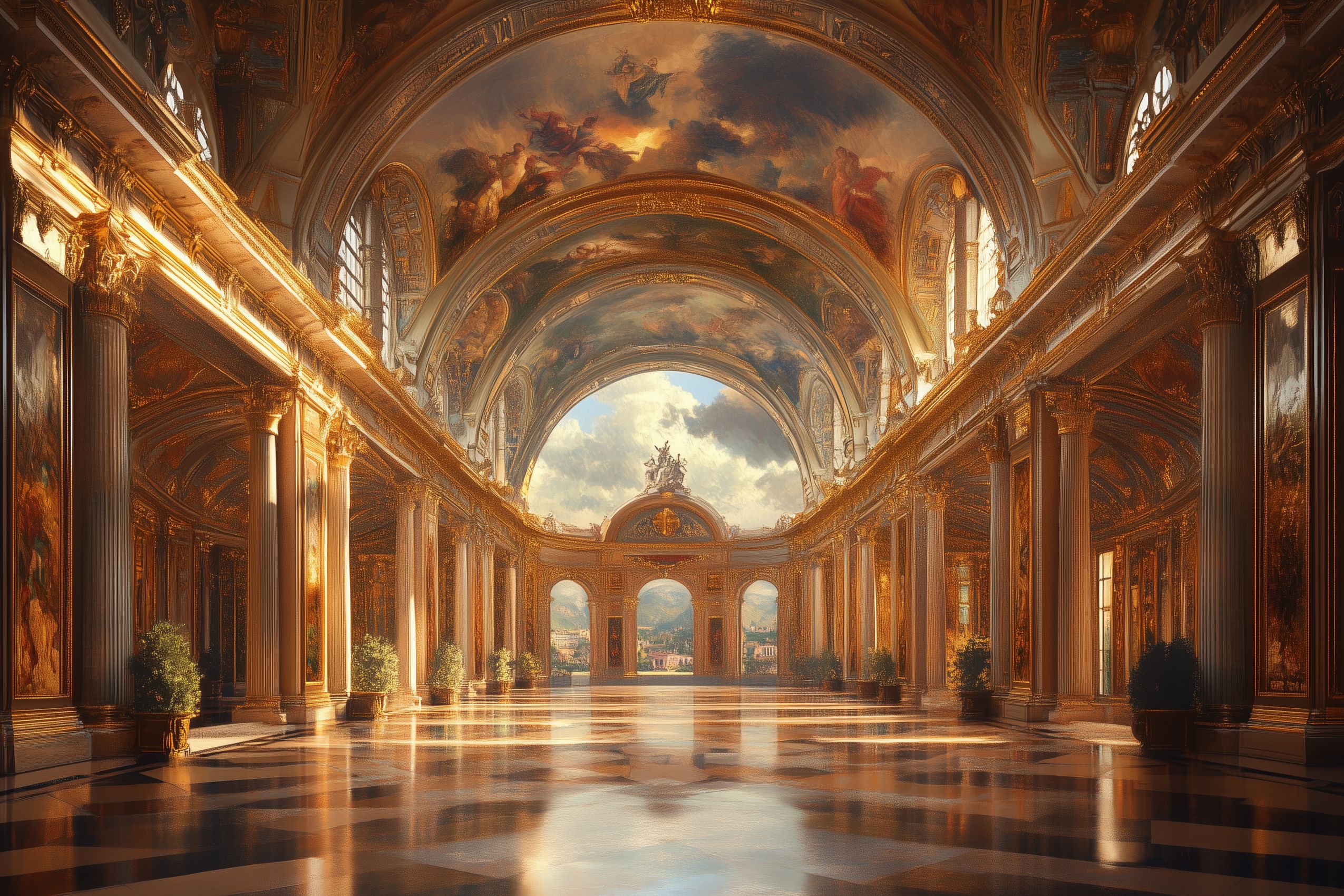 Fond d'écran peinture classique 002