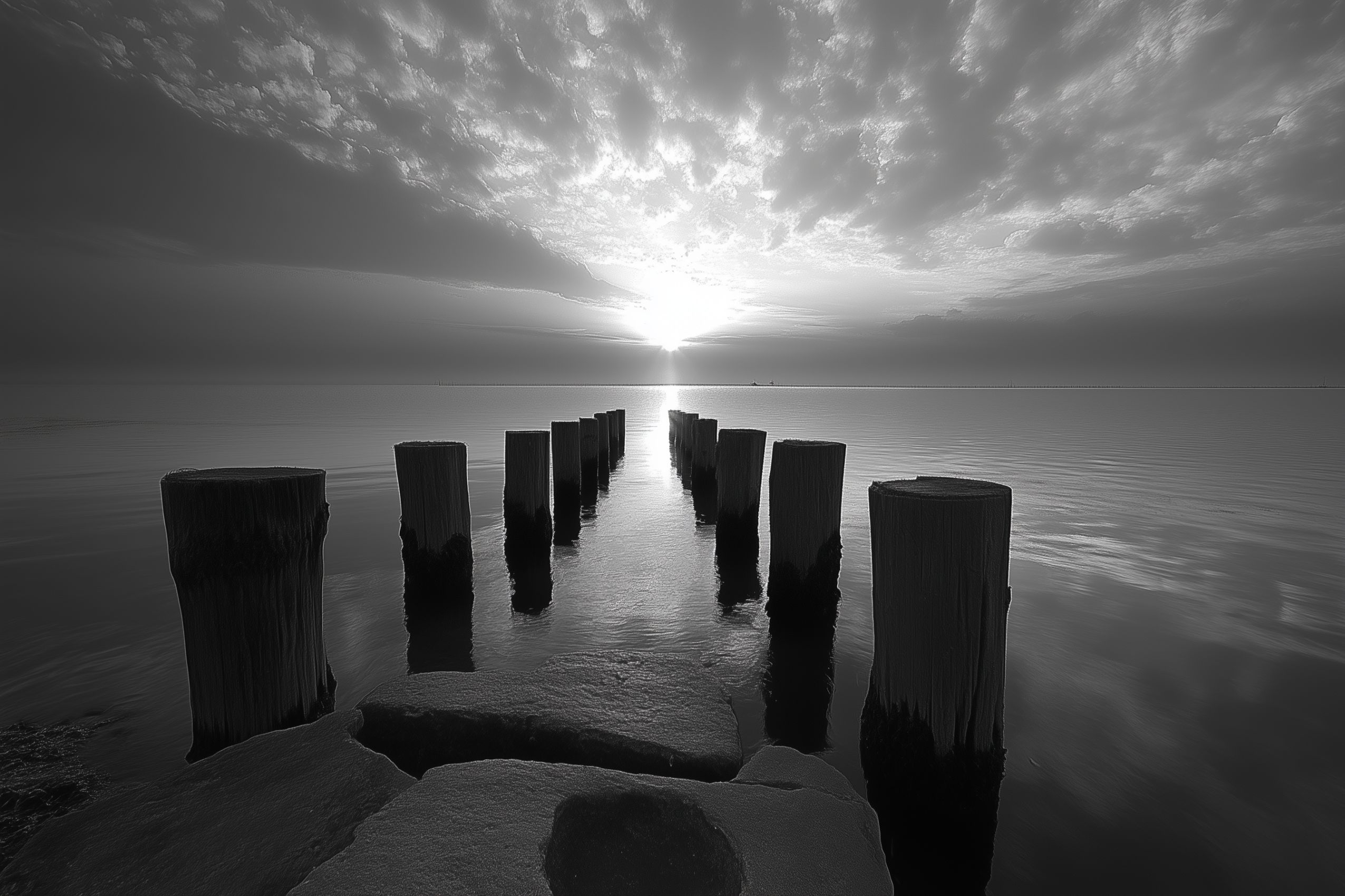 Fond d'écran photographie noir et blanc 009