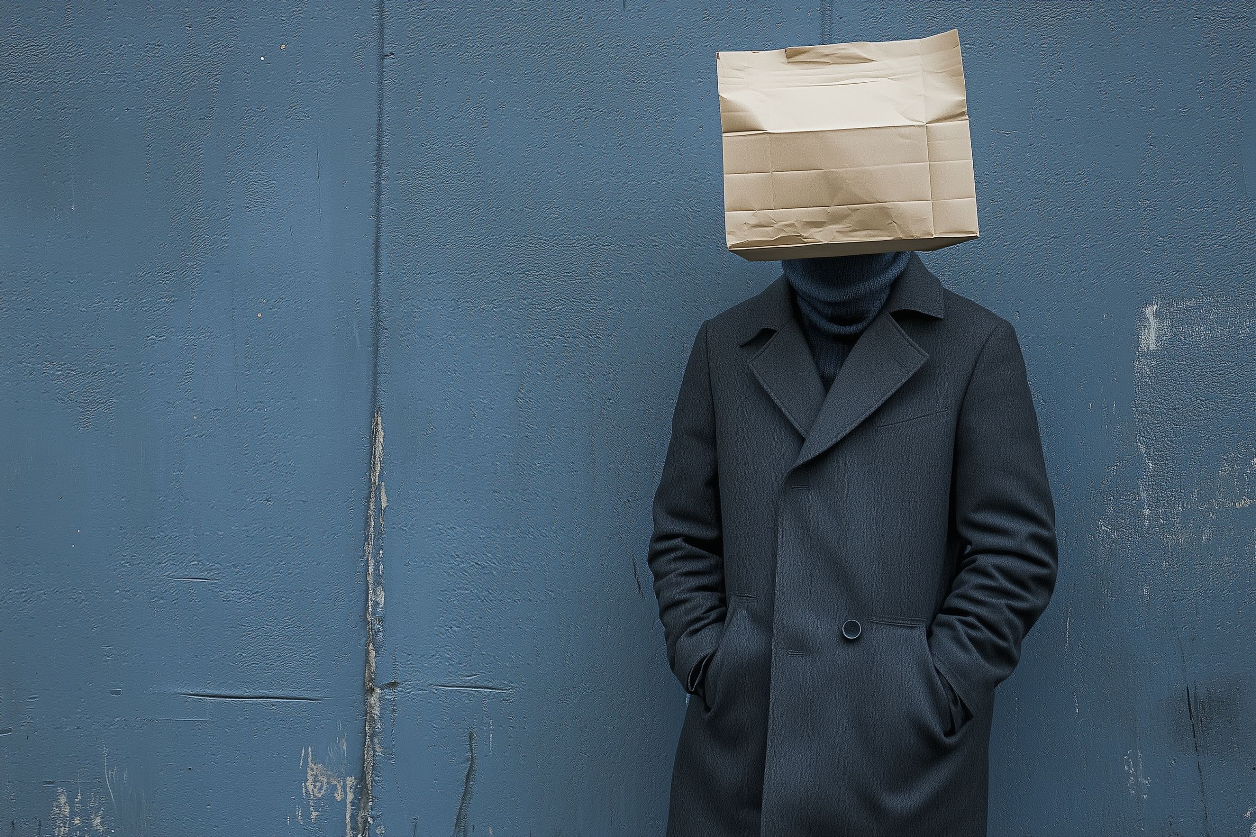 Fond d'écran artiste paperbag head 15