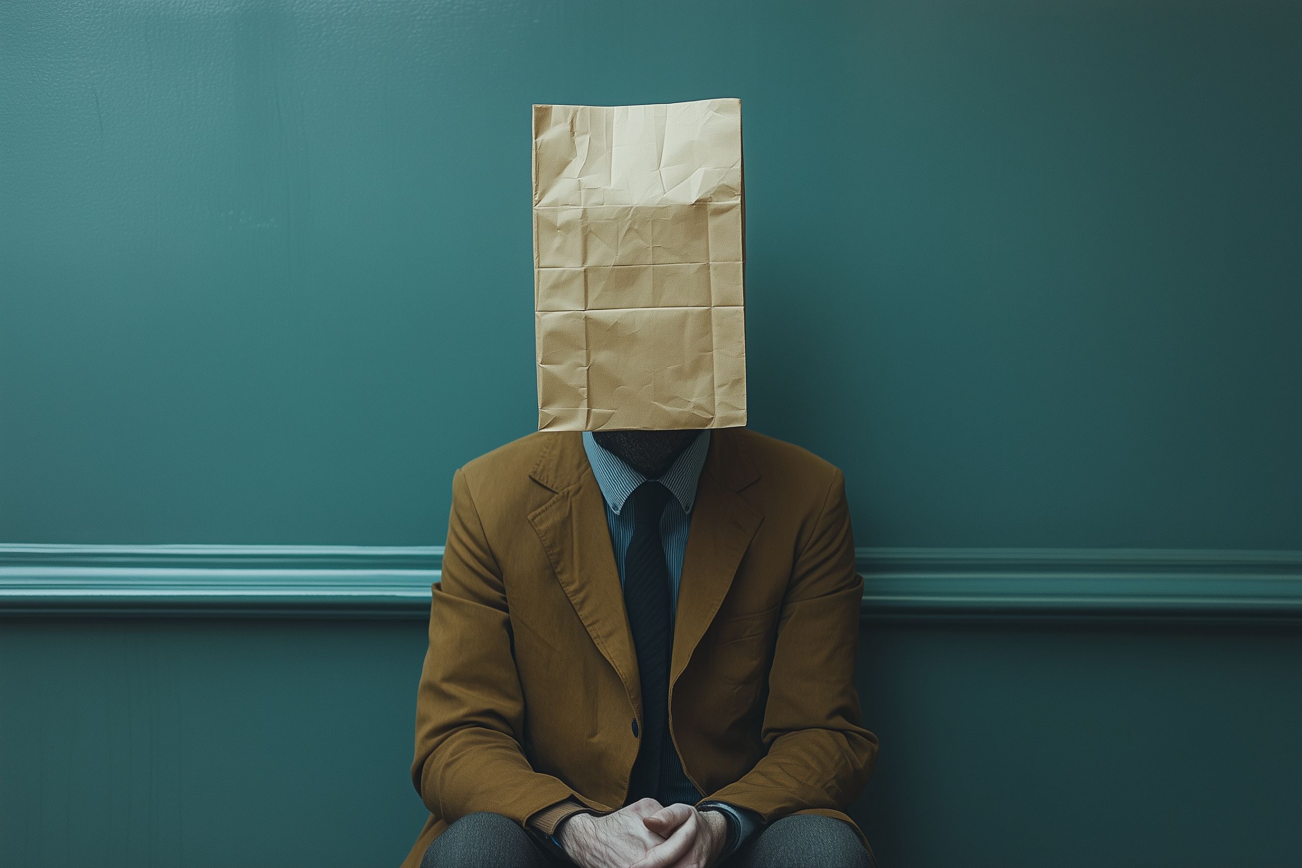 Fond d'écran artiste paperbag head 16