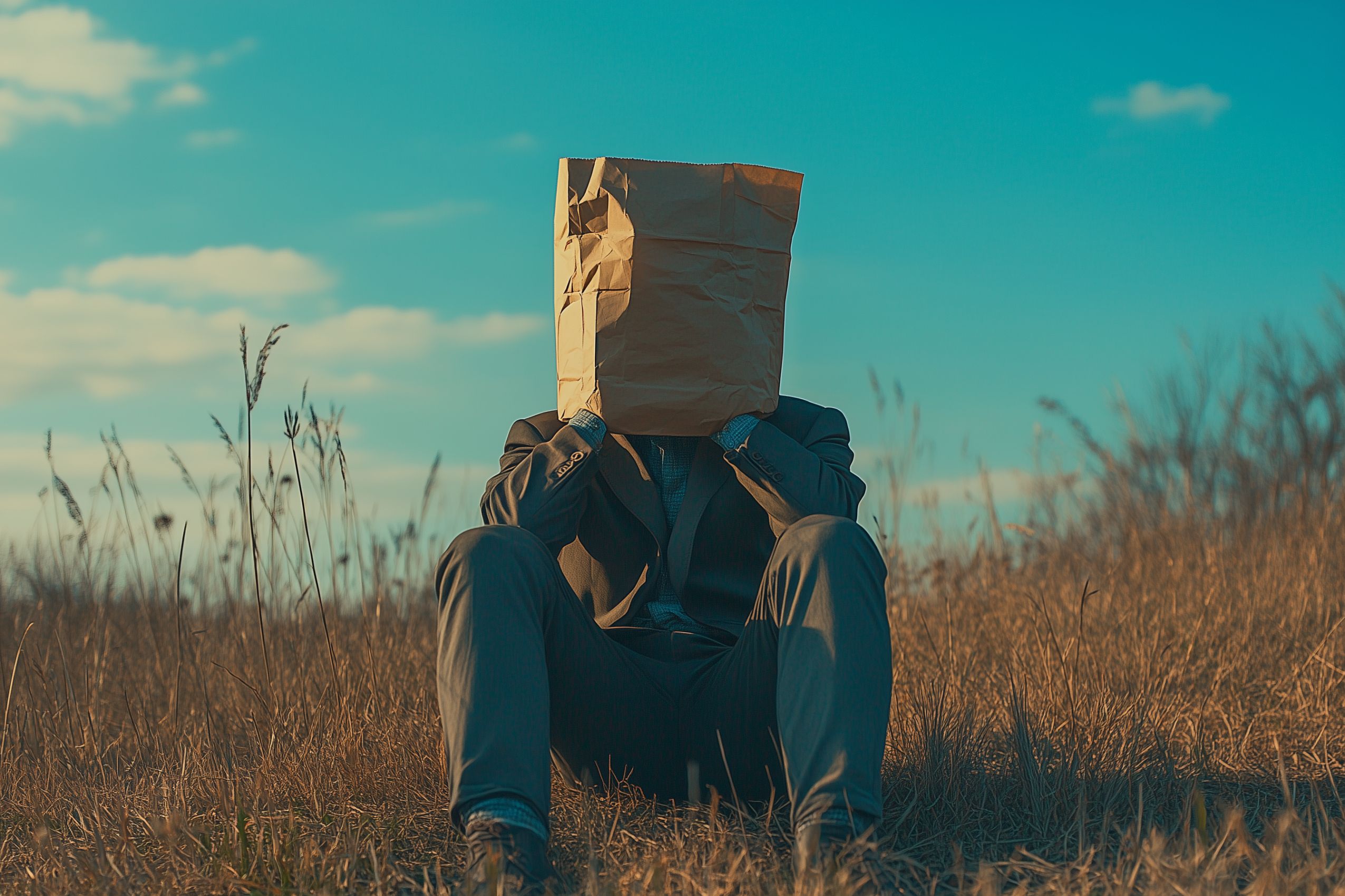 fond d ecran artiste paperbag head 3