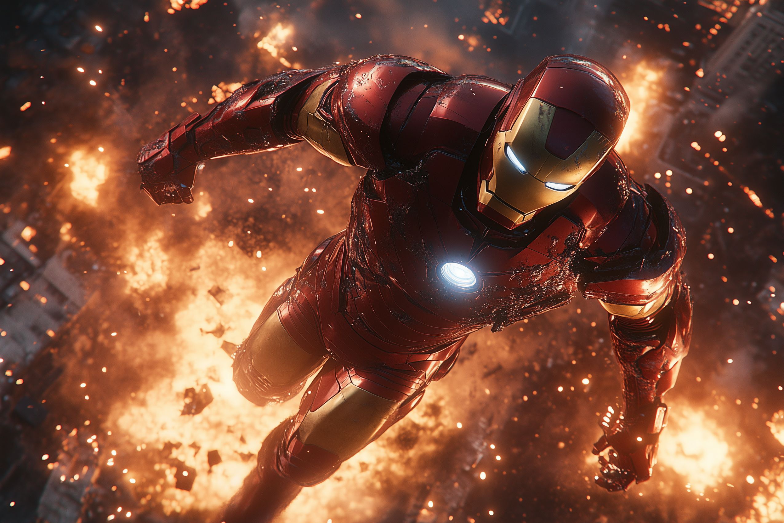 Fond d'écran comics iron-man 010