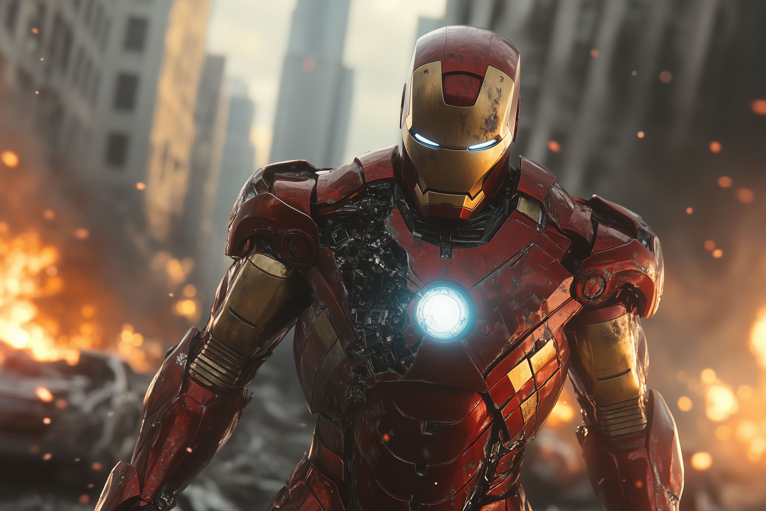 fond d ecran comics iron-man 011