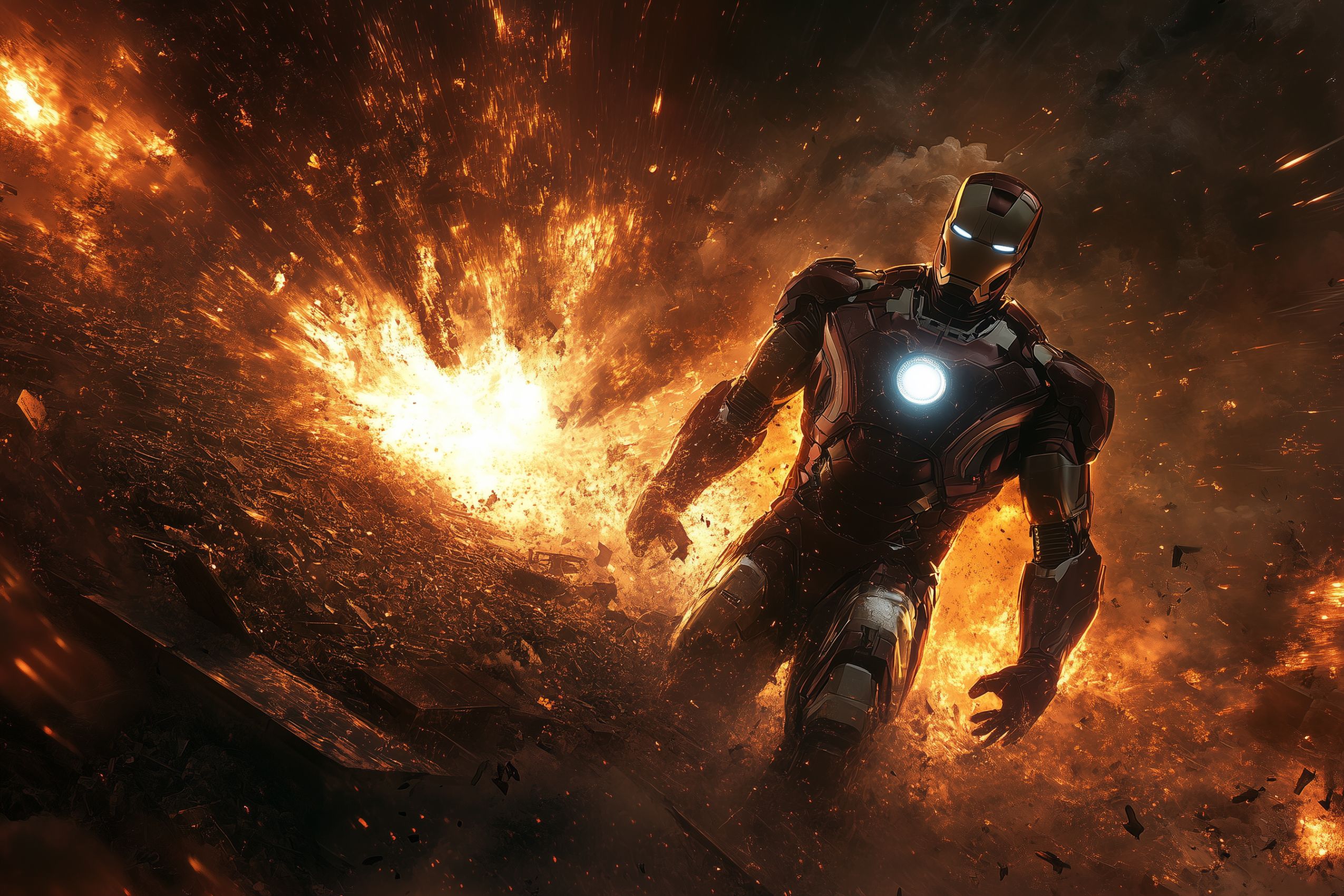 Fond d'écran comics iron-man 012