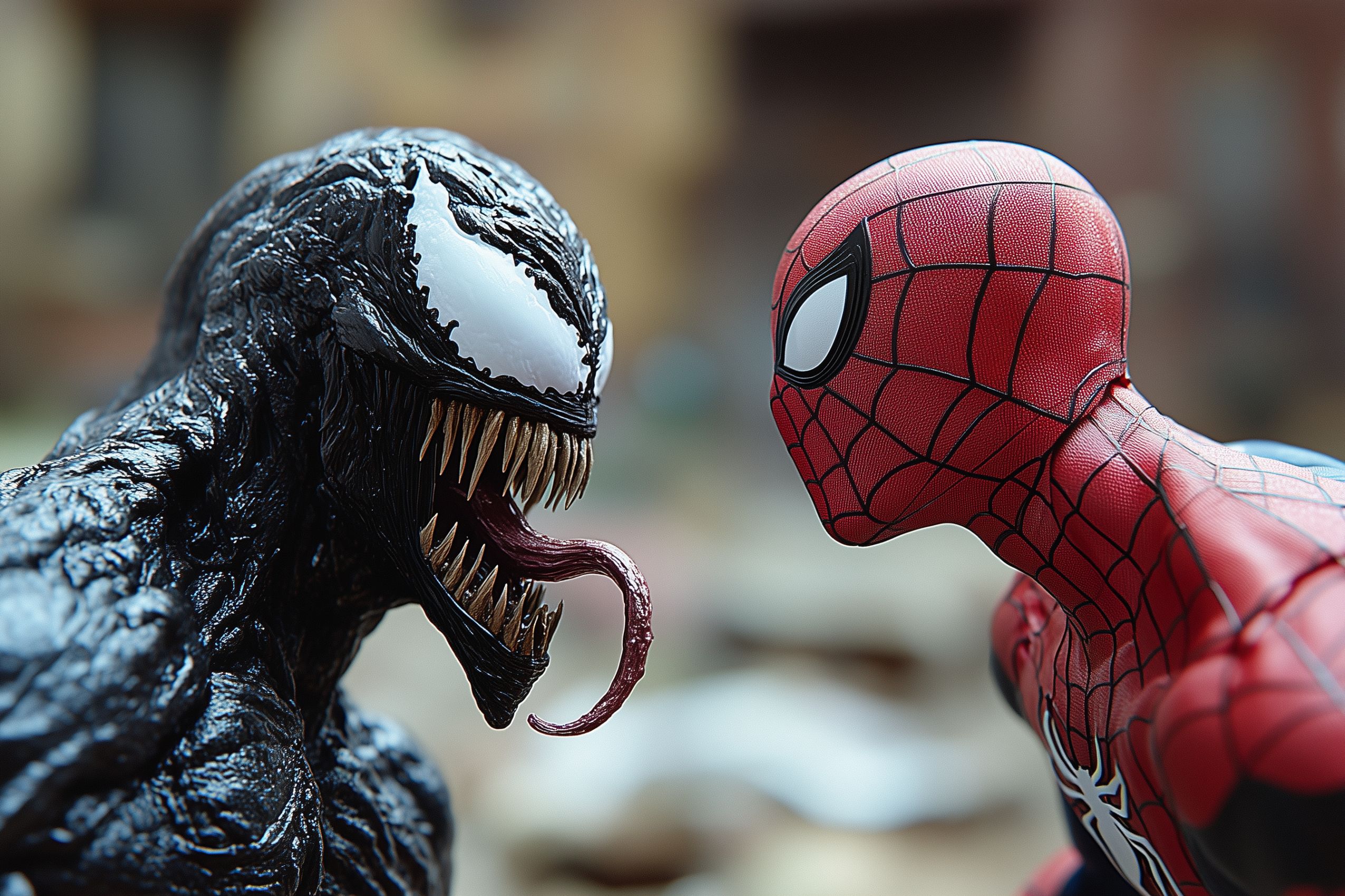 fond d ecran comics venum spiderman 01