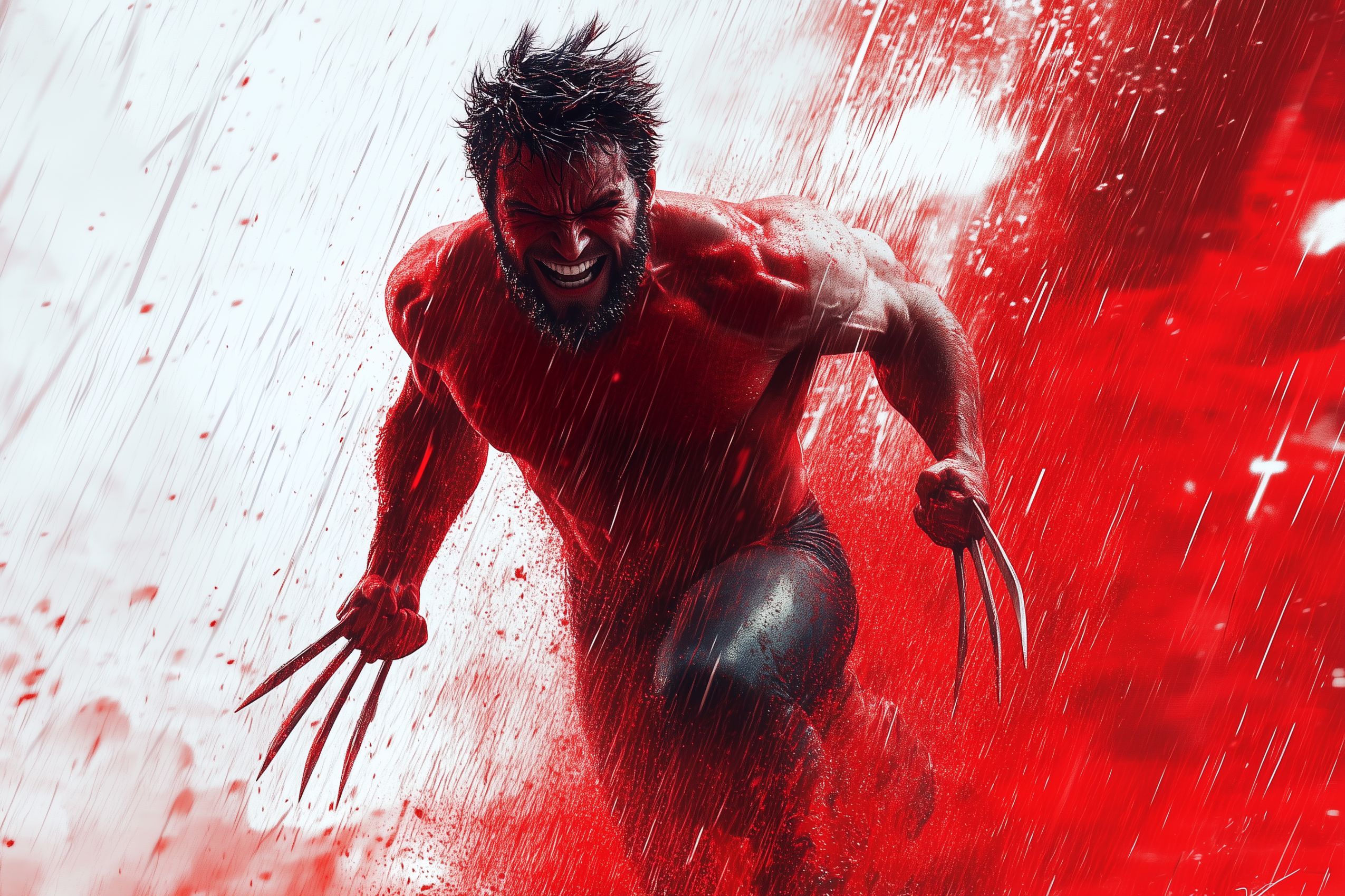 fond d ecran comics wolverine 002