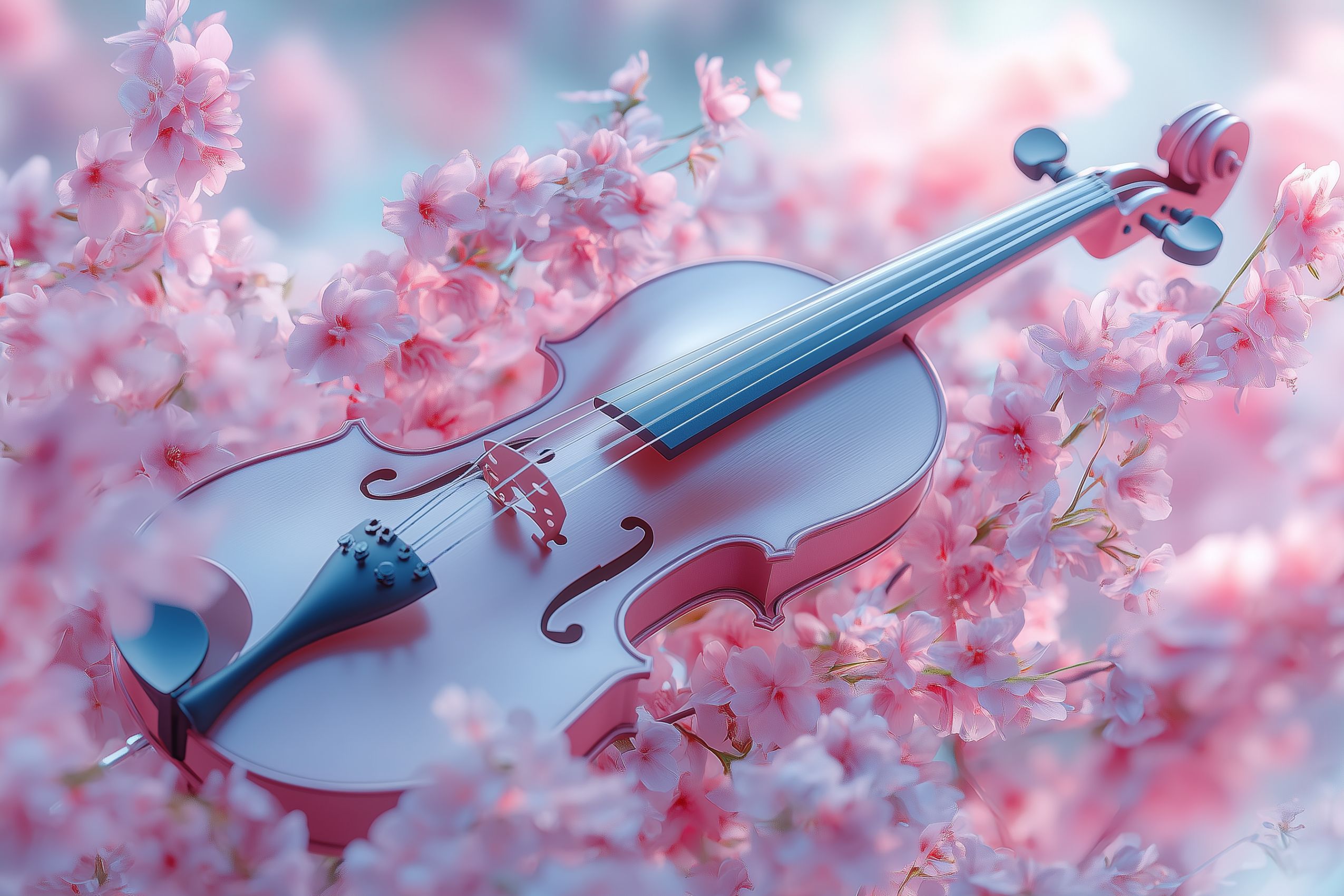 fond d ecran instruments de musique violon 4
