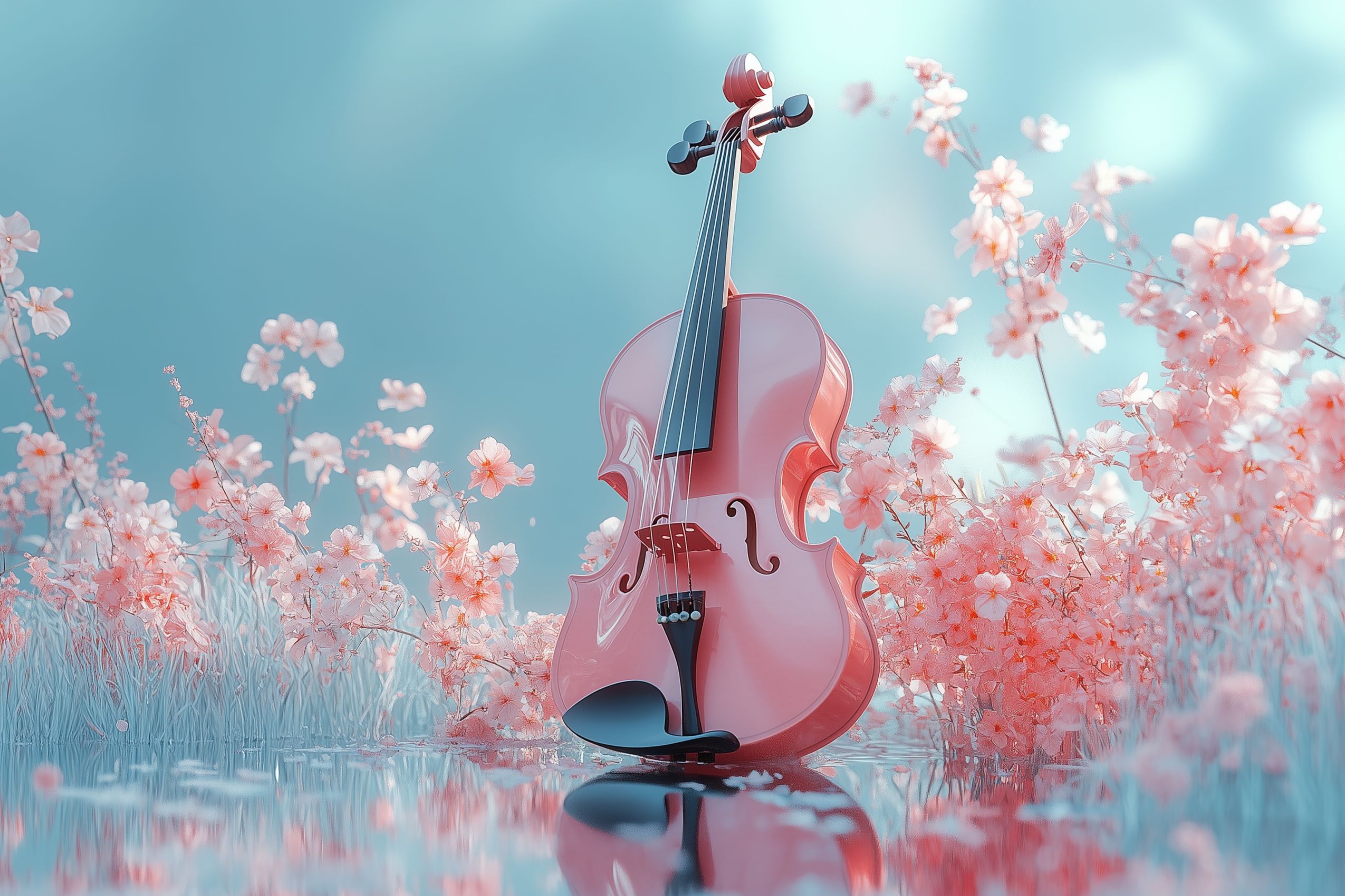 fond d ecran instruments de musique violon 5