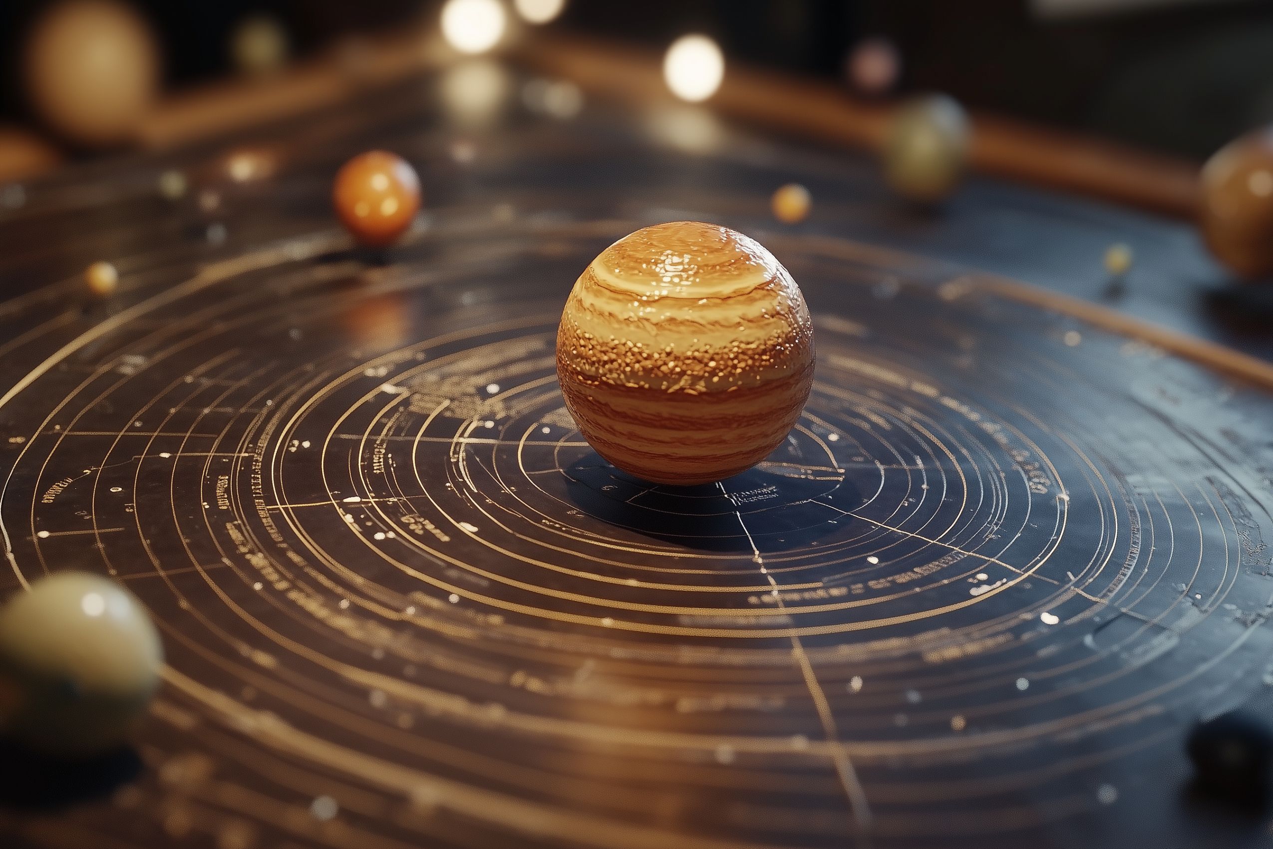 fond d ecran planete et lune wallpaper desktop 002