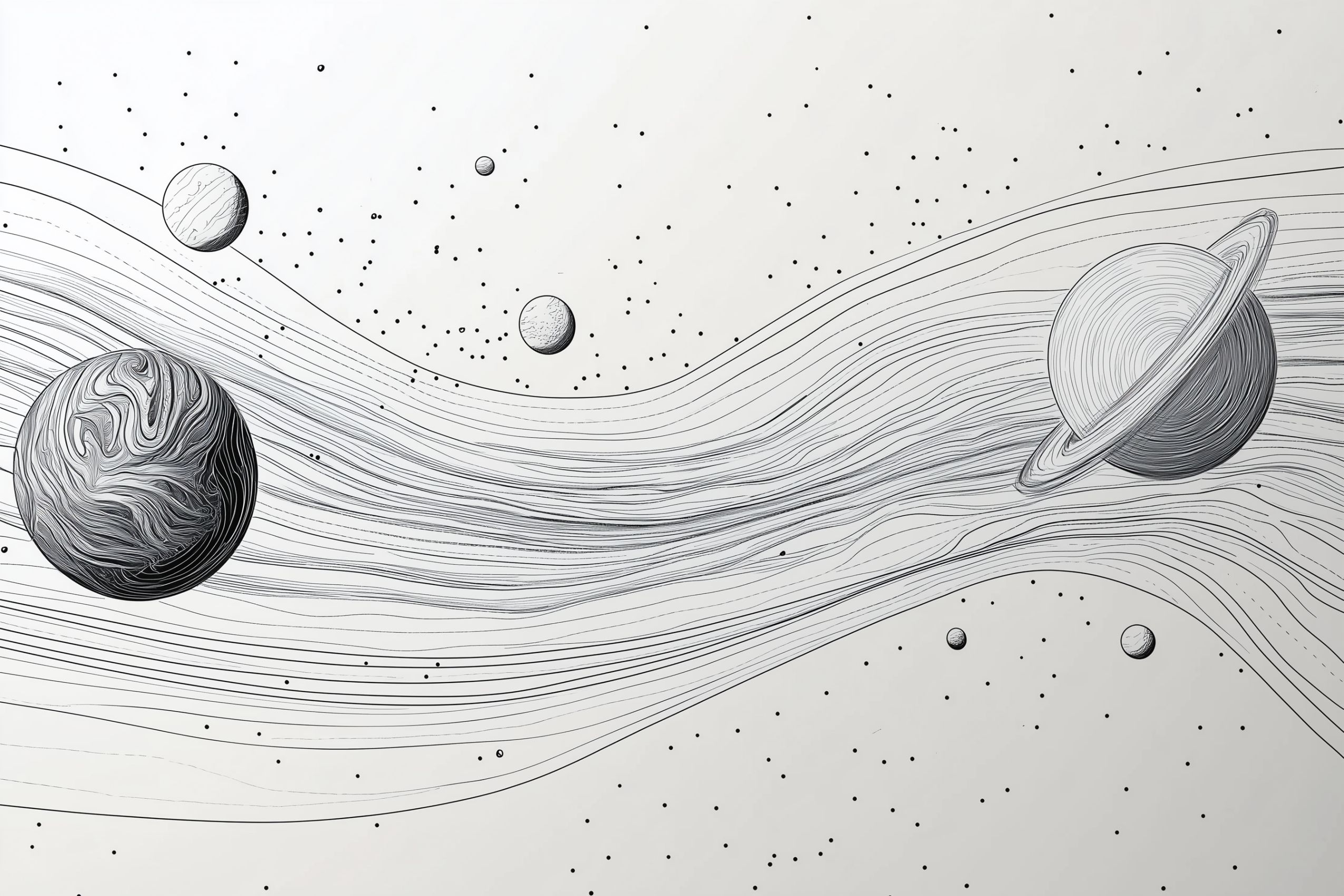 fond d ecran planete et lune wallpaper desktop 011