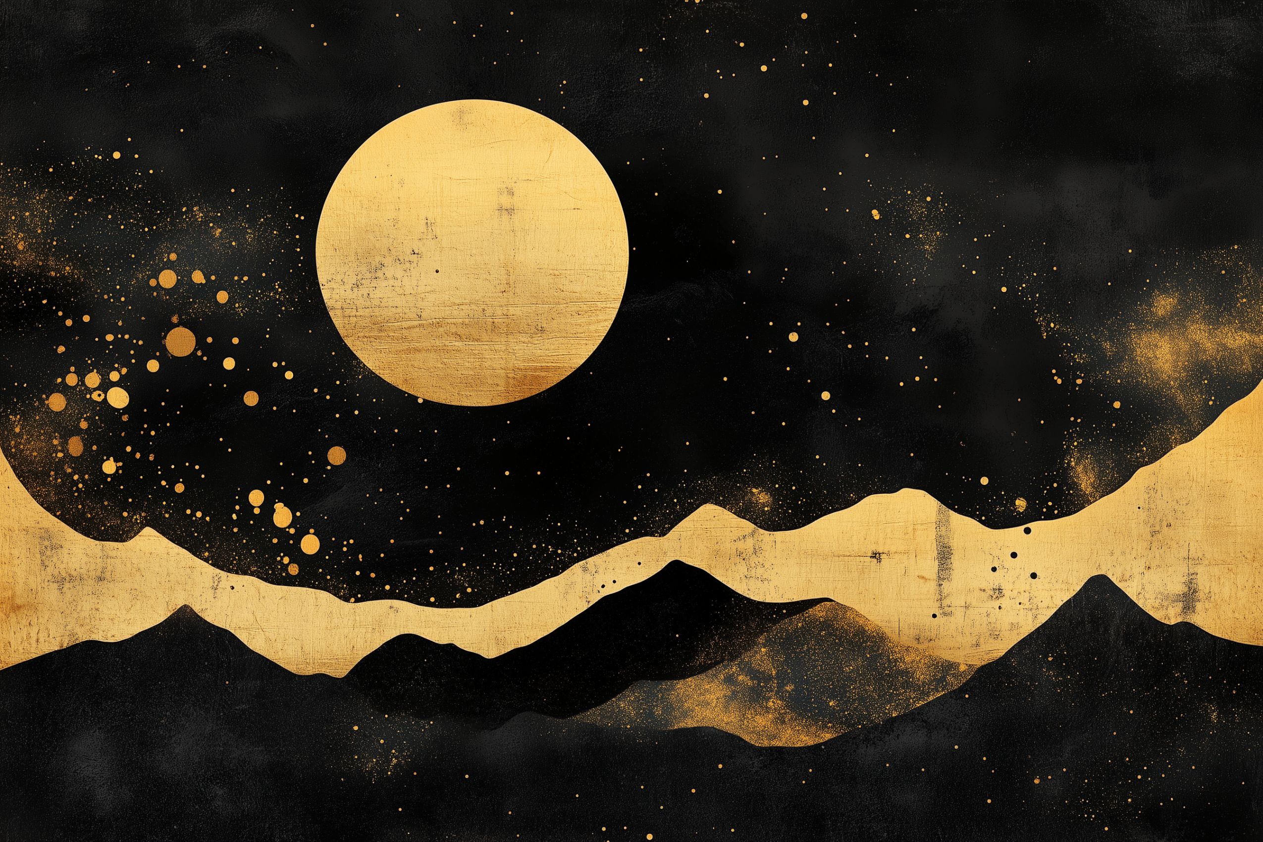 Fond d'écran planete et lune wallpaper desktop 019