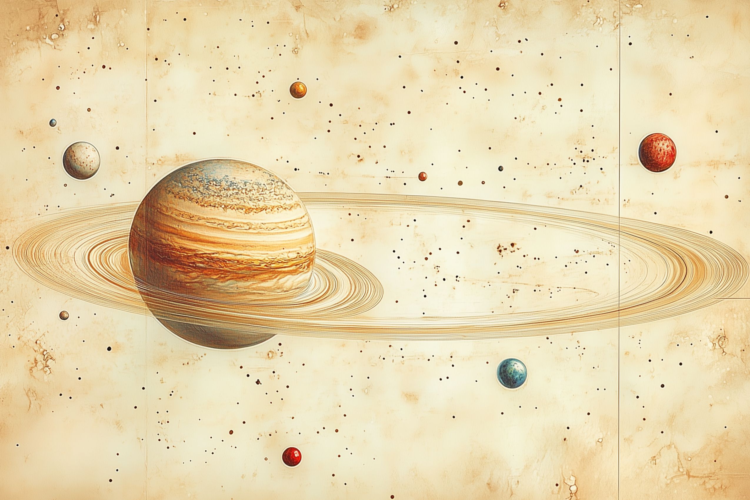 fond d ecran planete et lune wallpaper desktop 032