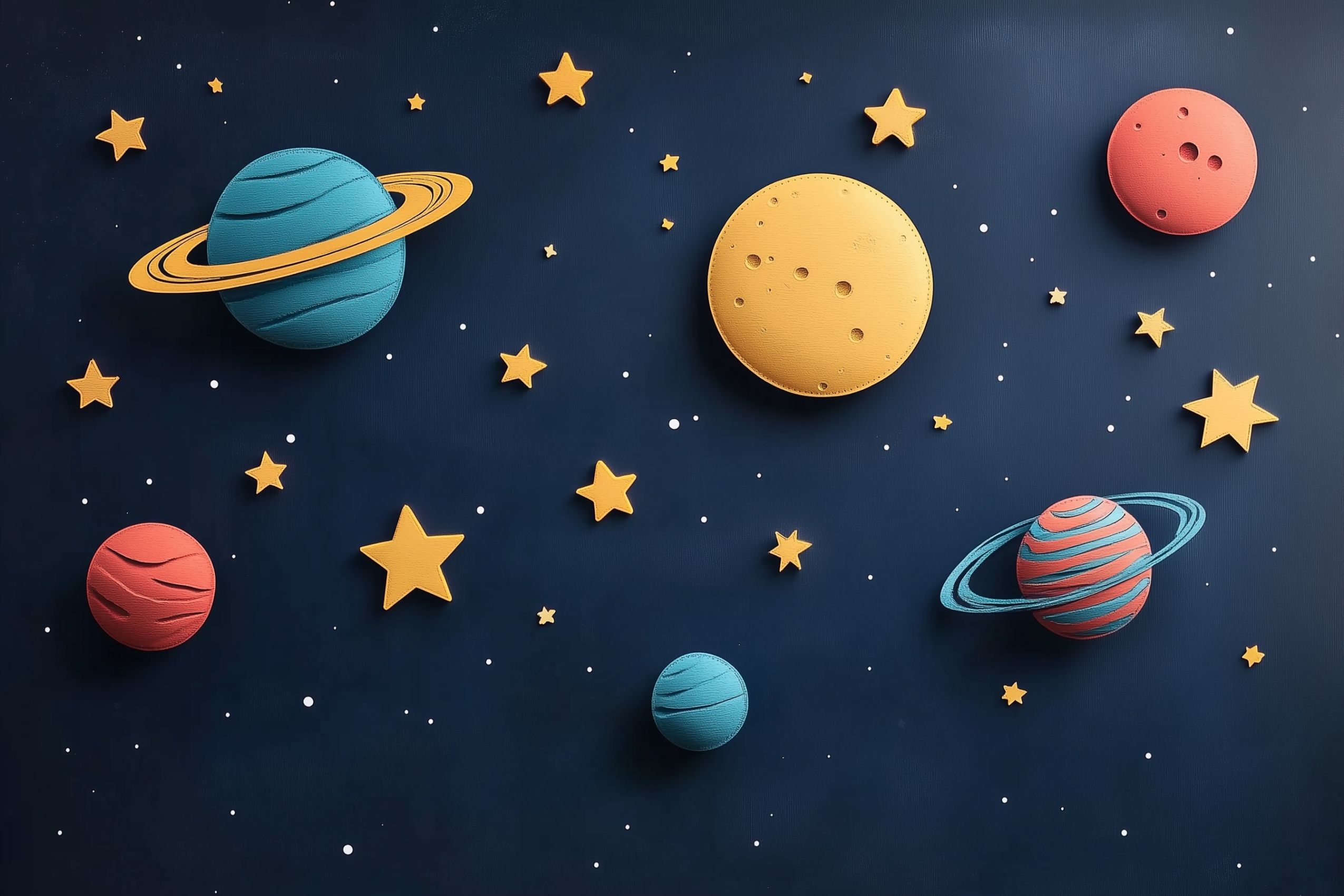 Fond d'écran planete et lune wallpaper desktop 043