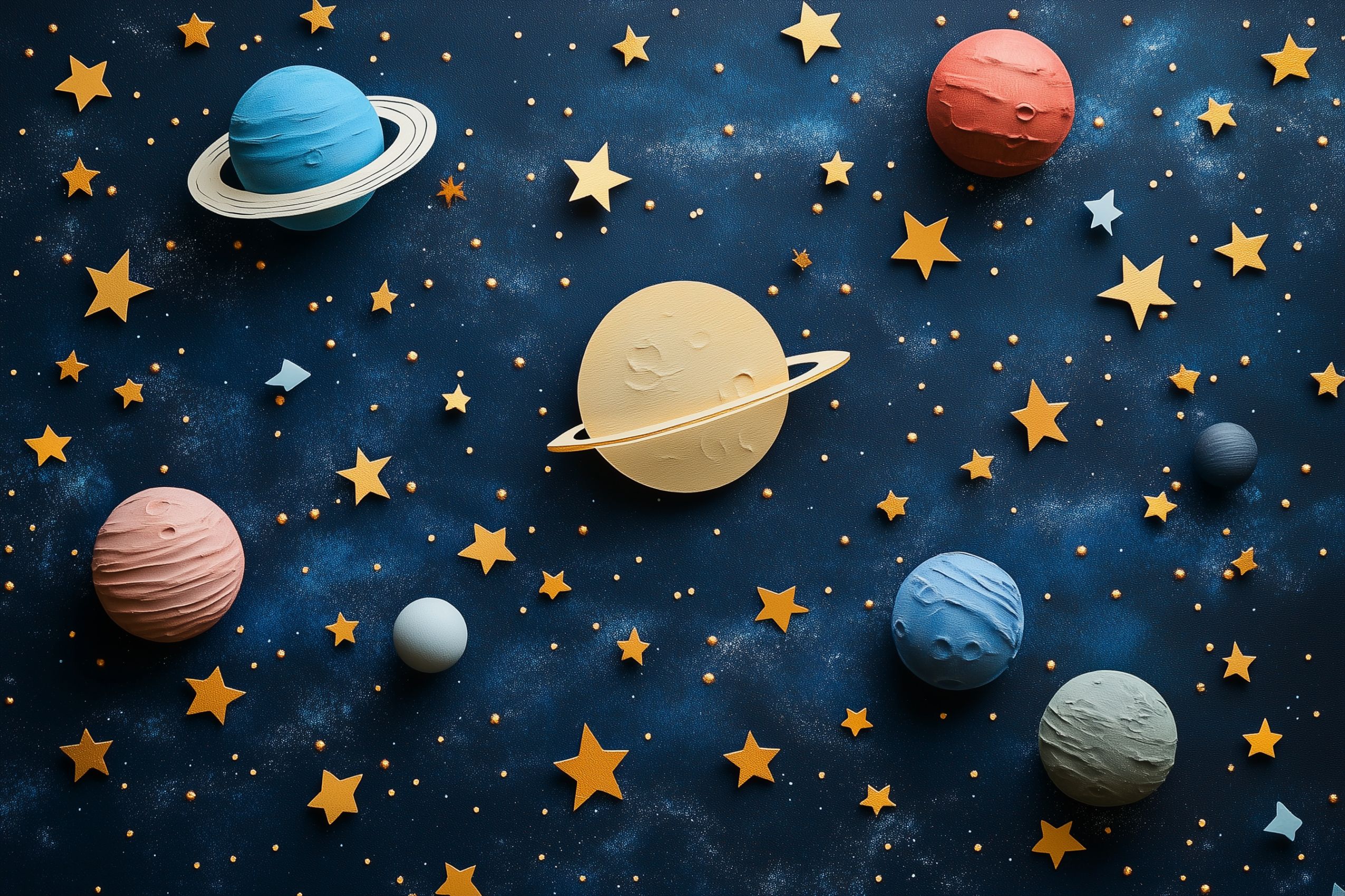 fond d ecran planete et lune wallpaper desktop 044