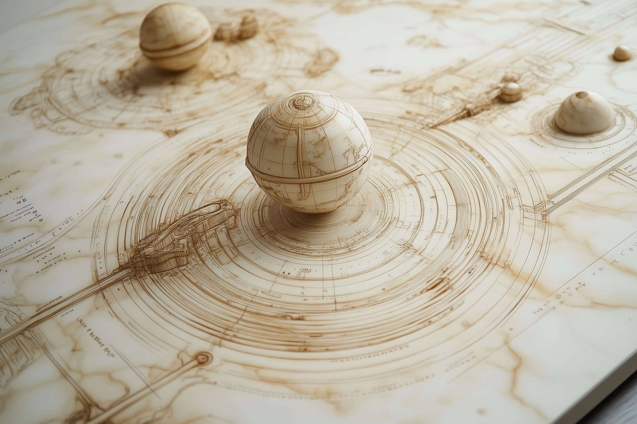 Fond d'écran planete et lune wallpaper desktop 046