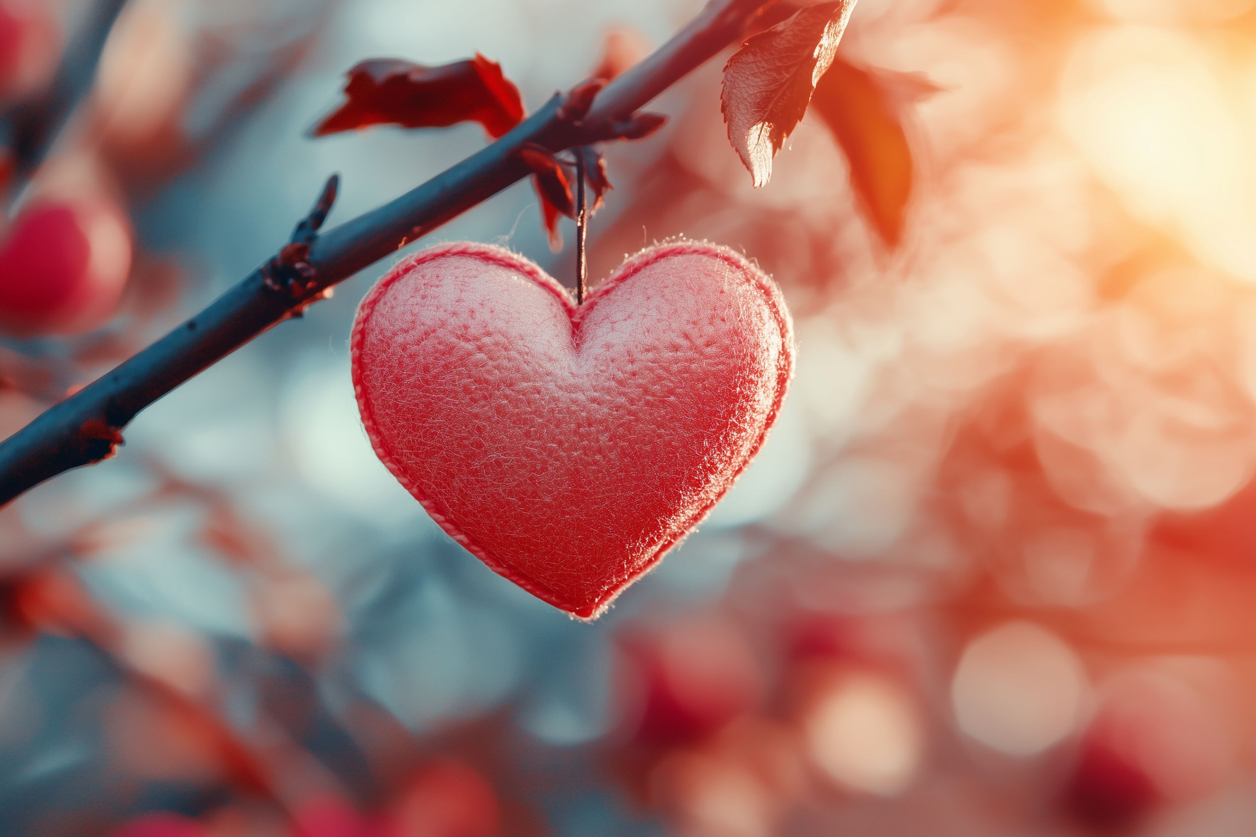 Fond d'écran saint valentin coeur 02