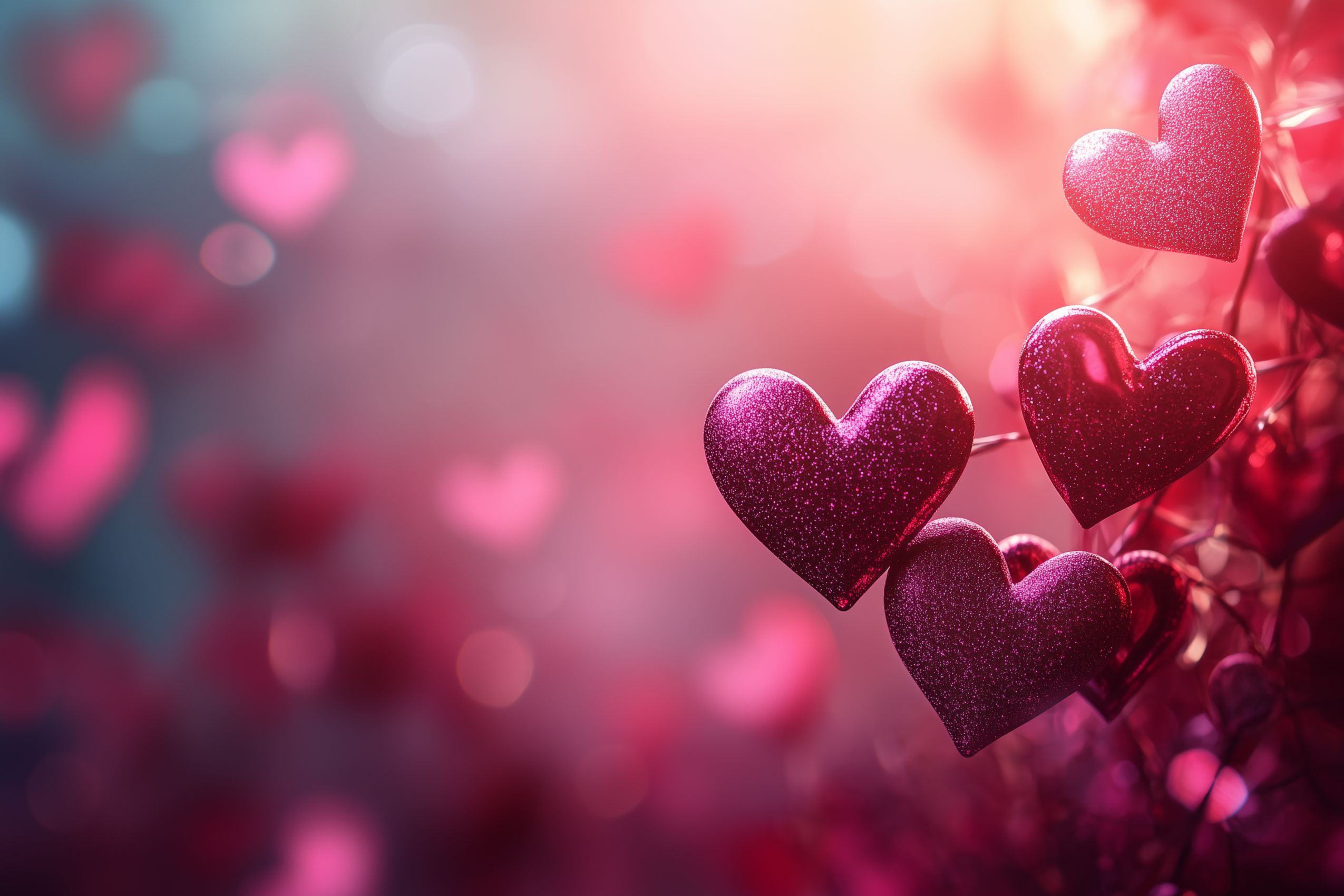 Fond d'écran saint valentin coeur 05