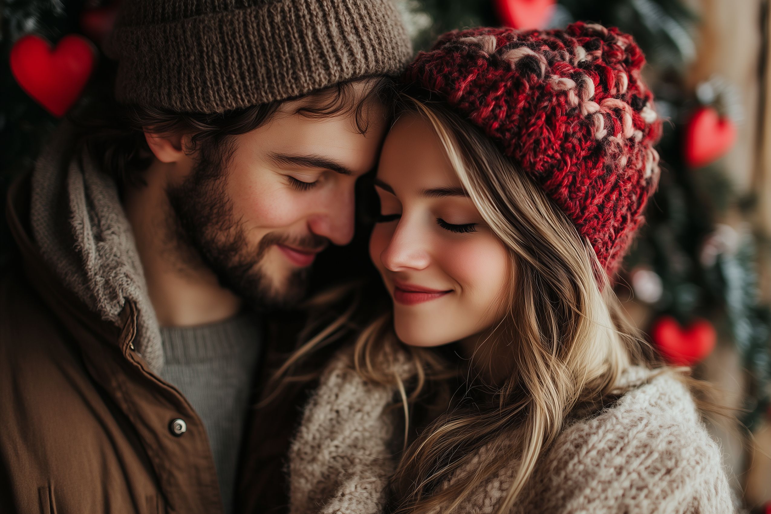 Fond d'écran saint valentin couple coeur 02