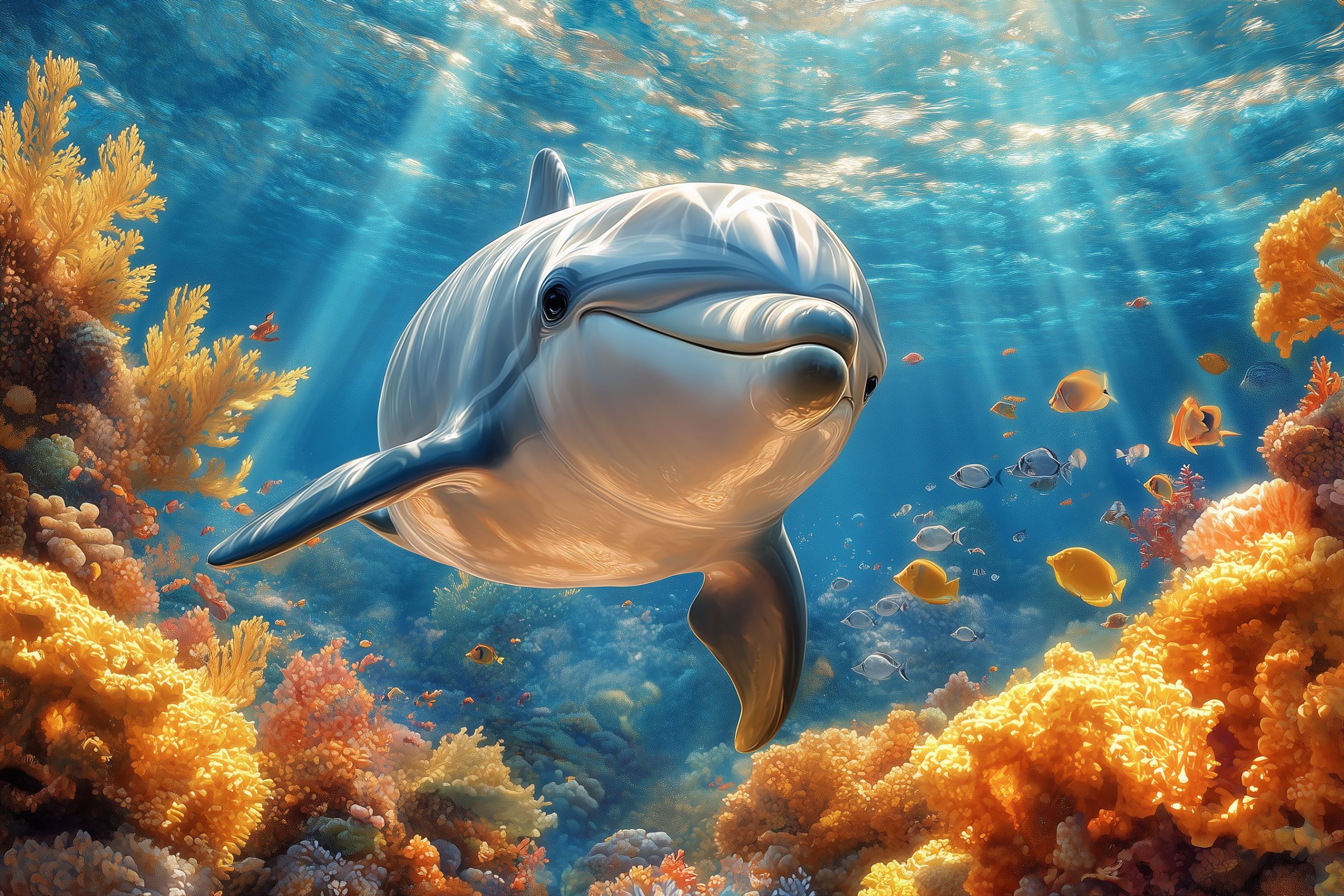 Fond d'écran dauphin 1