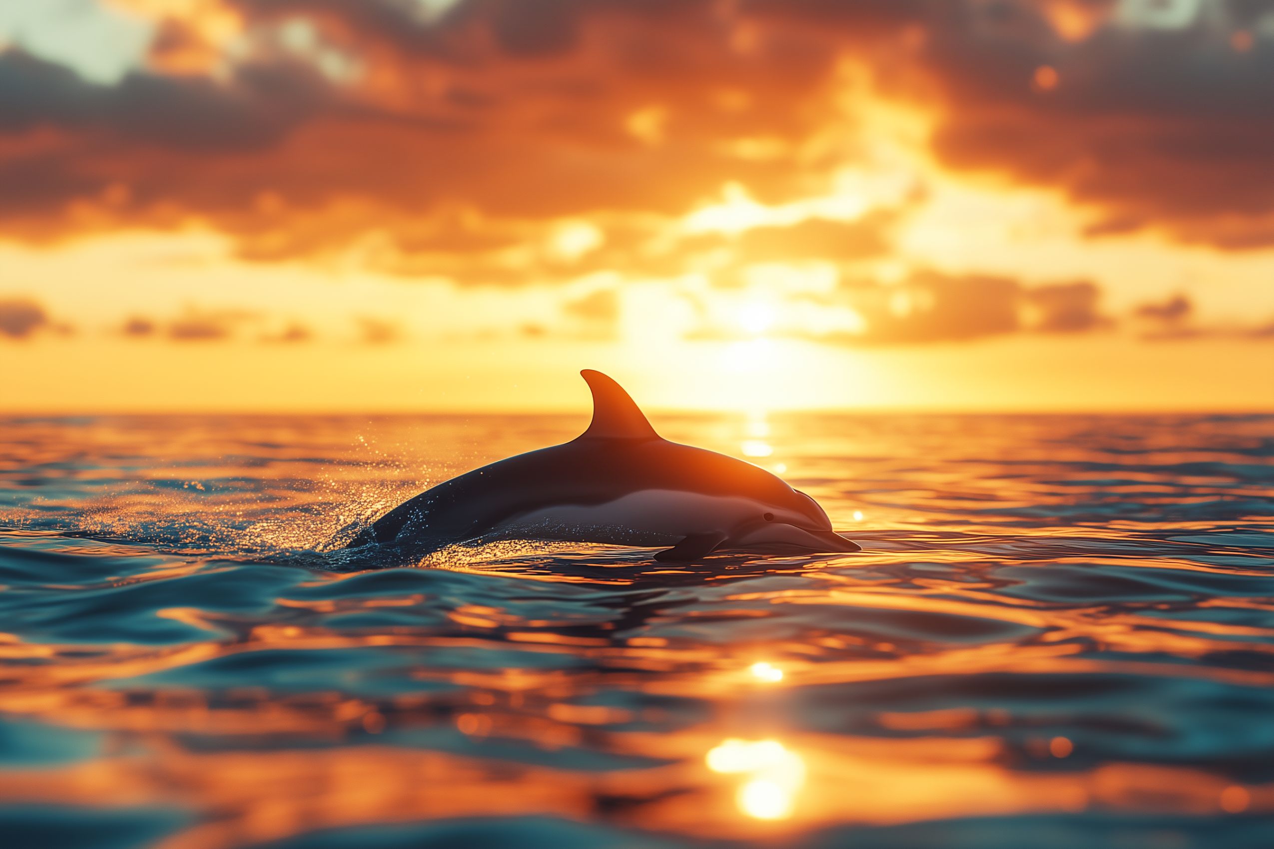 Fond d'écran dauphin 11