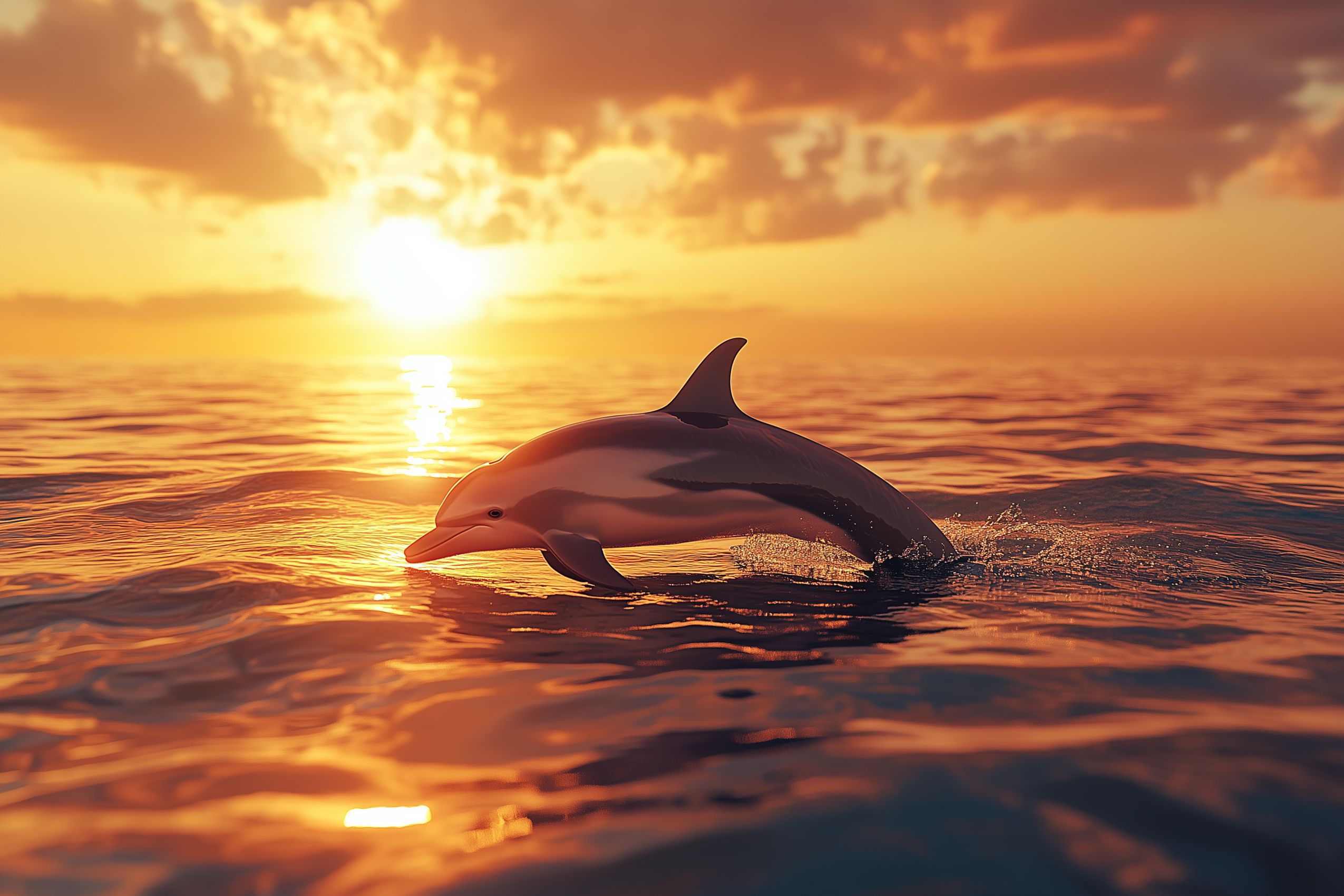 Fond d'écran dauphin 9